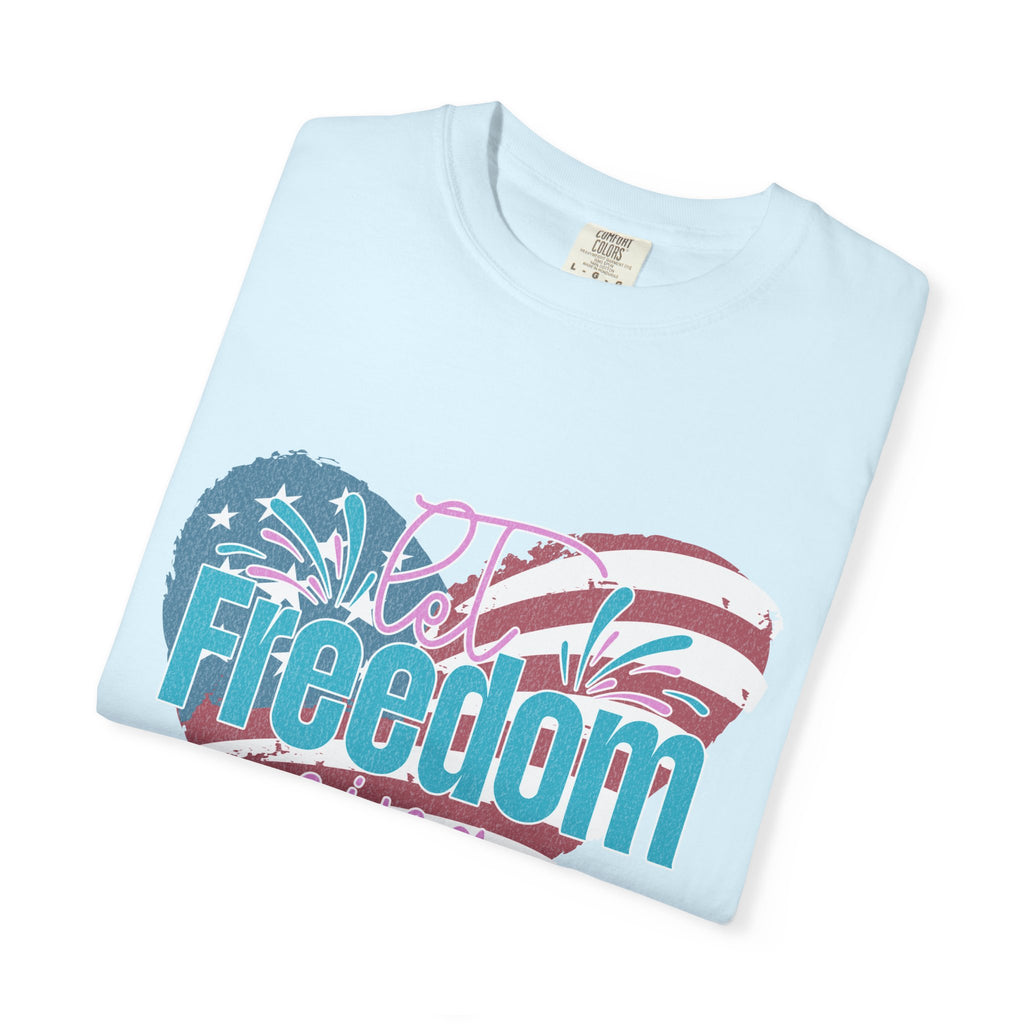Let Freedom Ring Patriotic  Textured Shirt