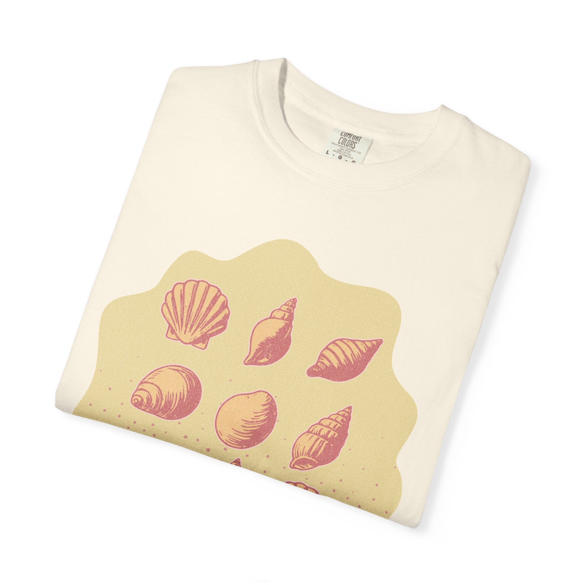 Seashells and Sunlight Textured T-Shirt