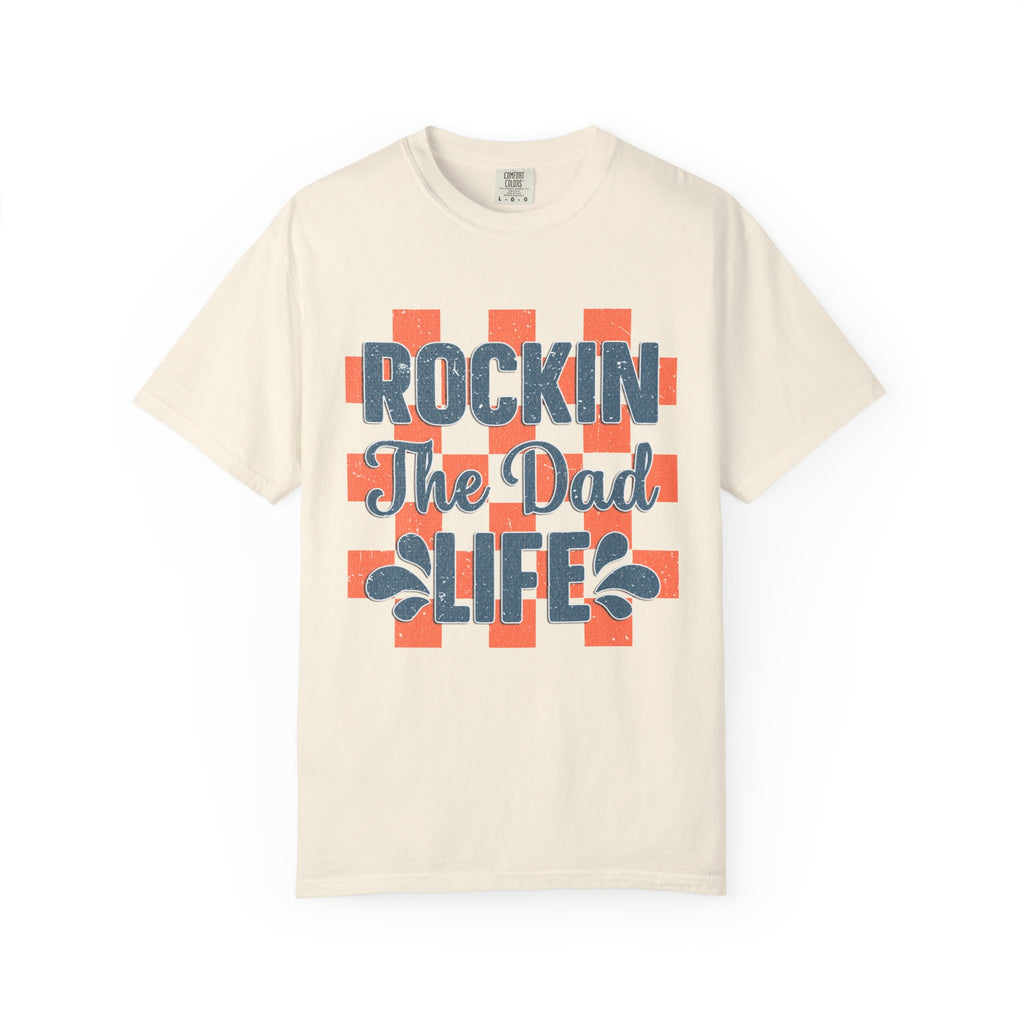 Textured Rockin' The Dad Life T-Shirt
