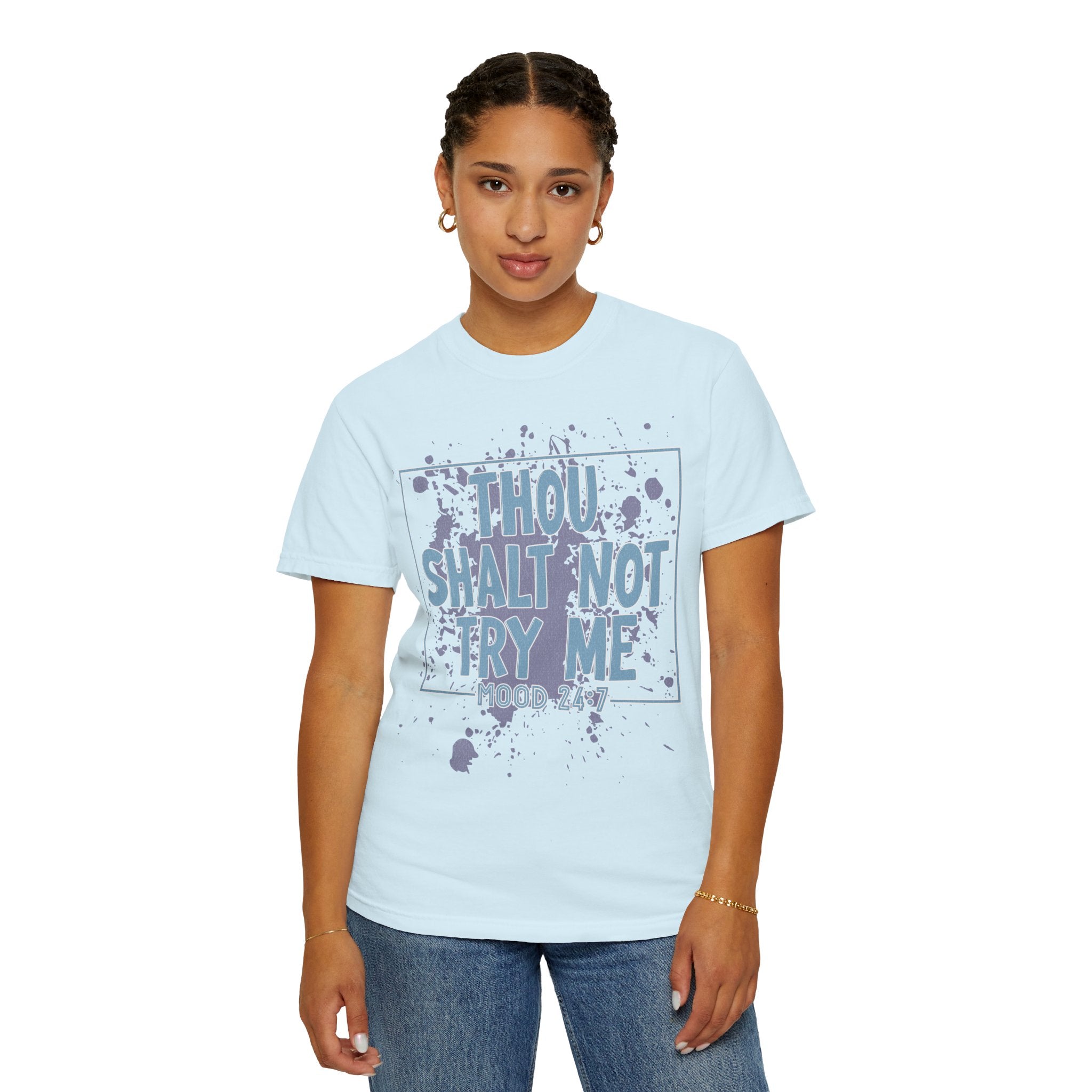 Textured Retro Funny Antisocial Sarcastic Tee