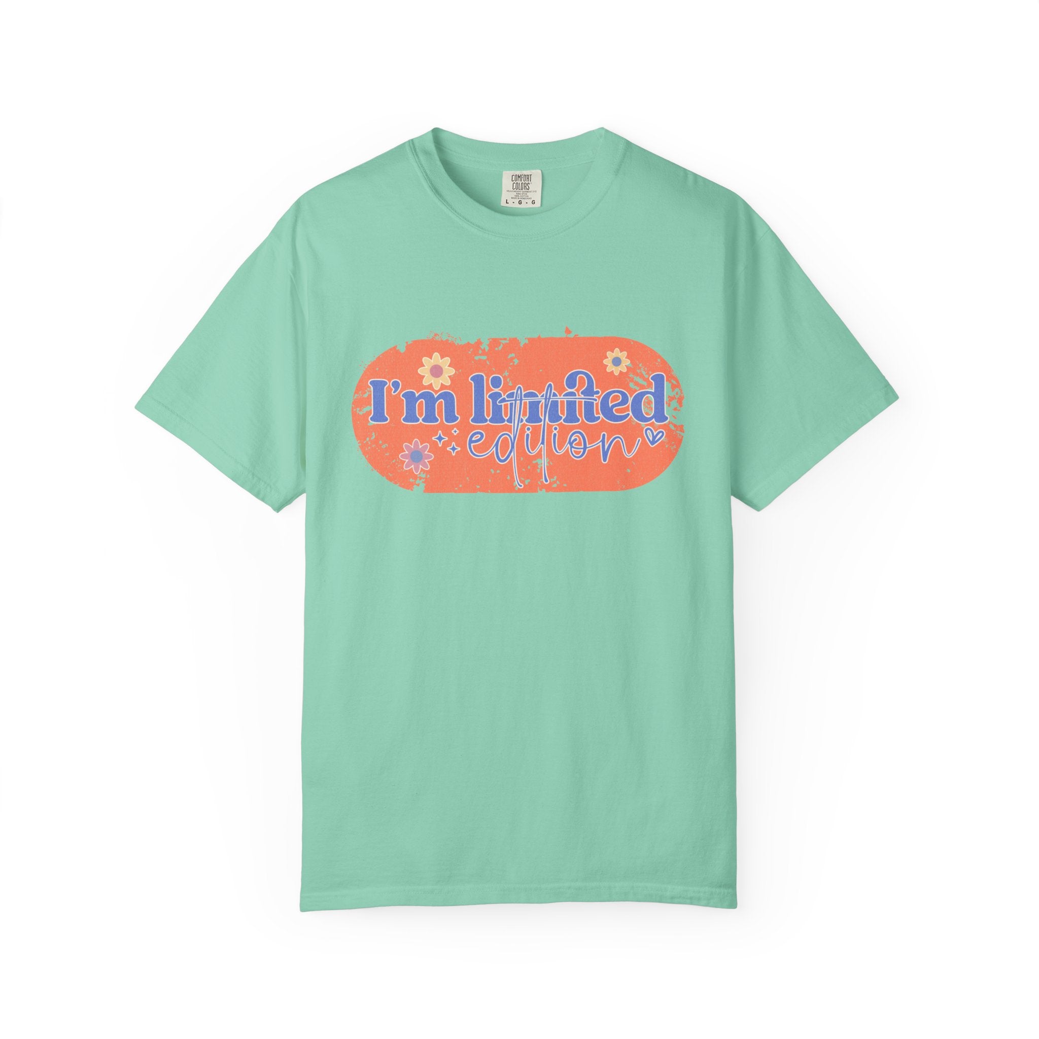 Textured I'm Limited Edition T-Shirt — Retro Floral Graphic Tee