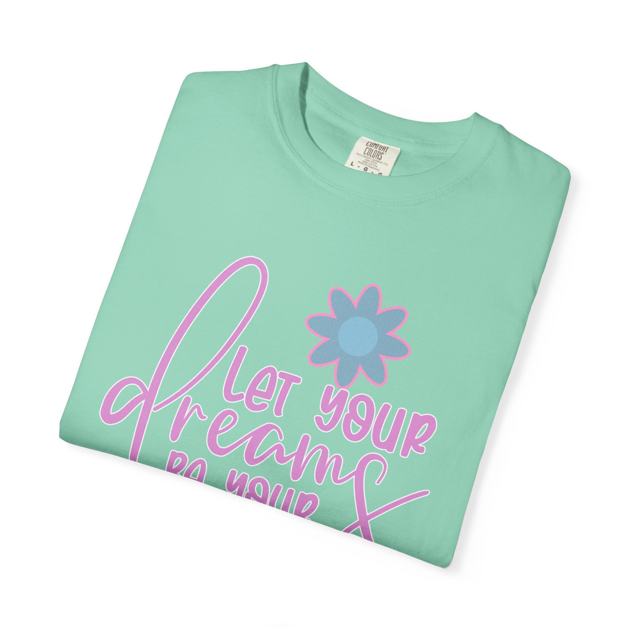 Textured Let Your Dreams Be Your Wings T-Shirt