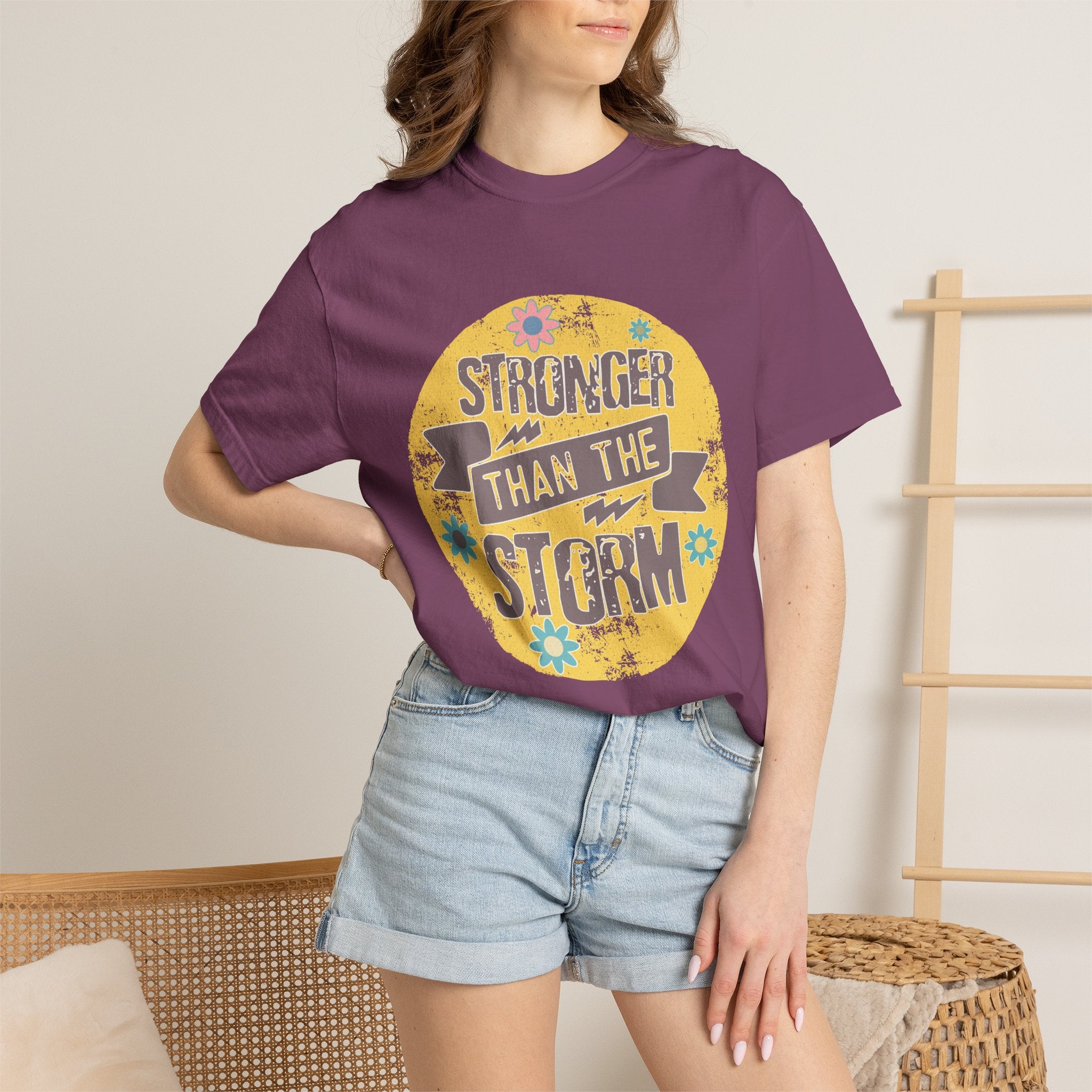 Textured Stronger Than The Storm T-Shirt