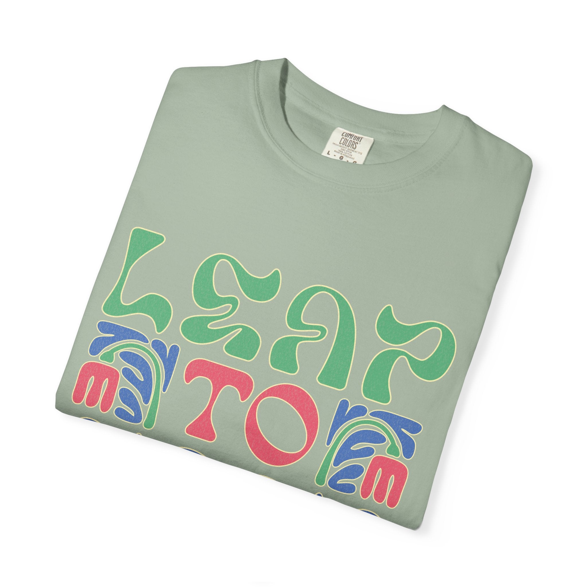 Leap To Soar T-shirt |Textured Retro Psychedelic Typography