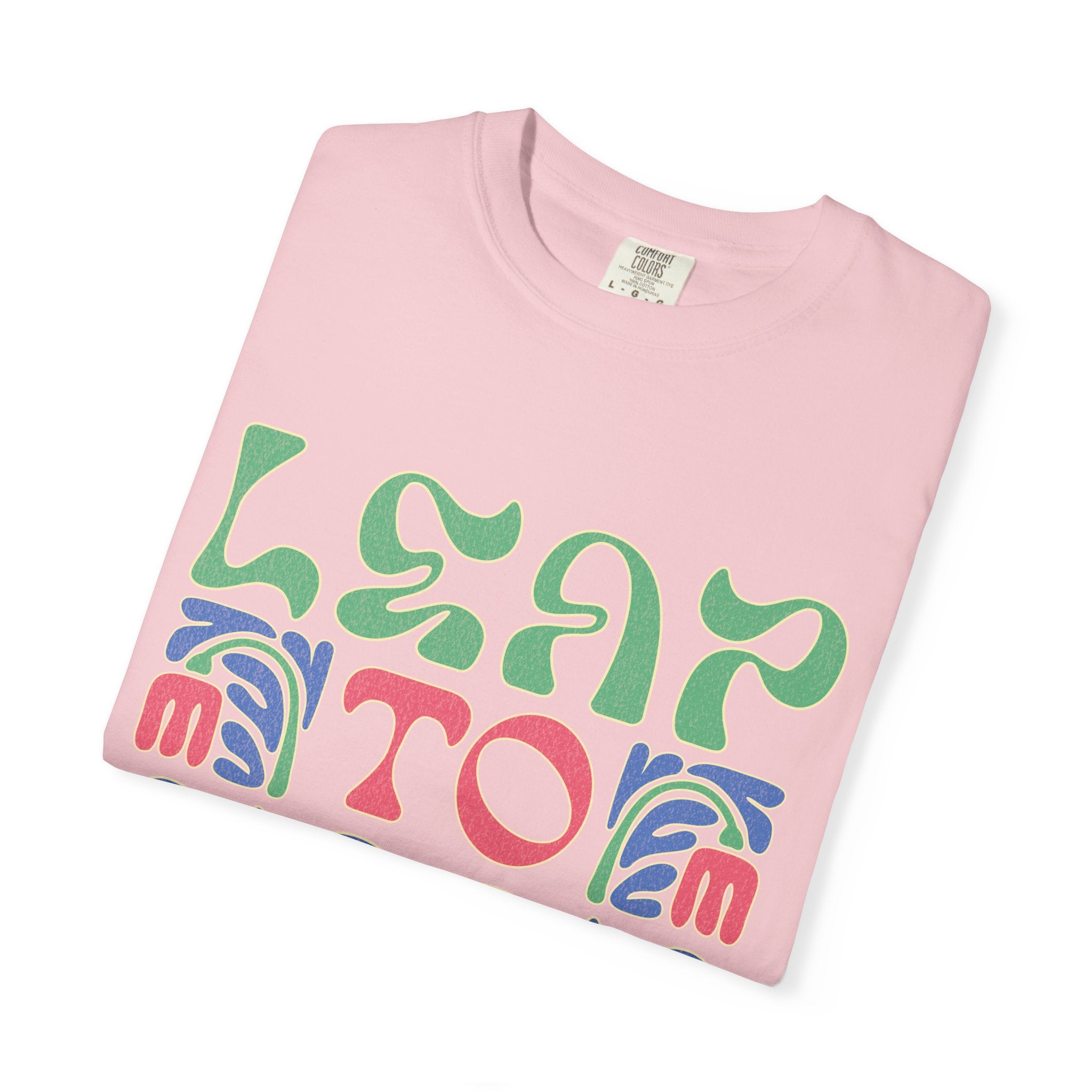 Leap To Soar T-shirt |Textured Retro Psychedelic Typography