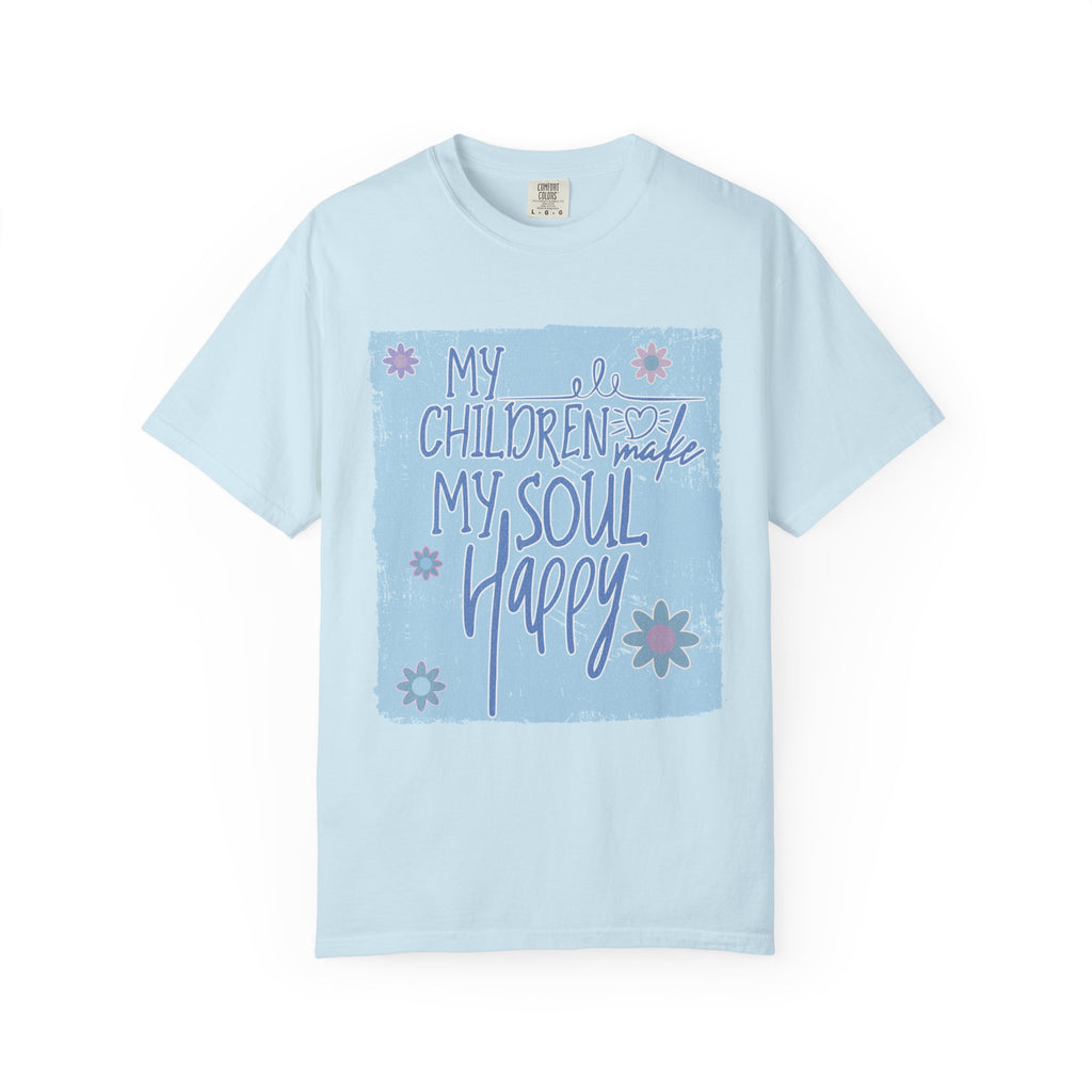My Children Make My Soul Happy Textured T-Shirt
