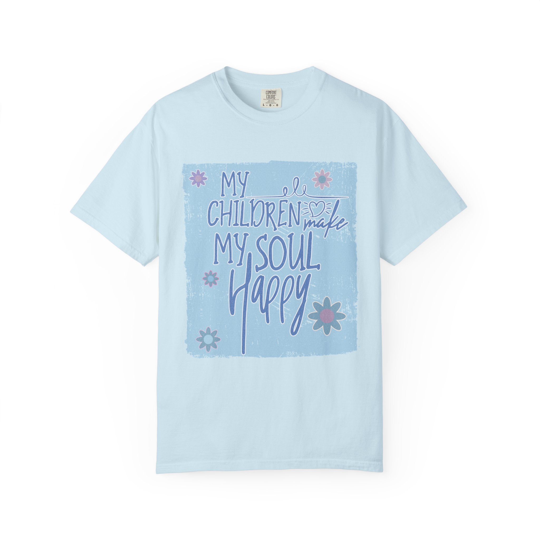 My Children Make My Soul Happy Textured T-Shirt