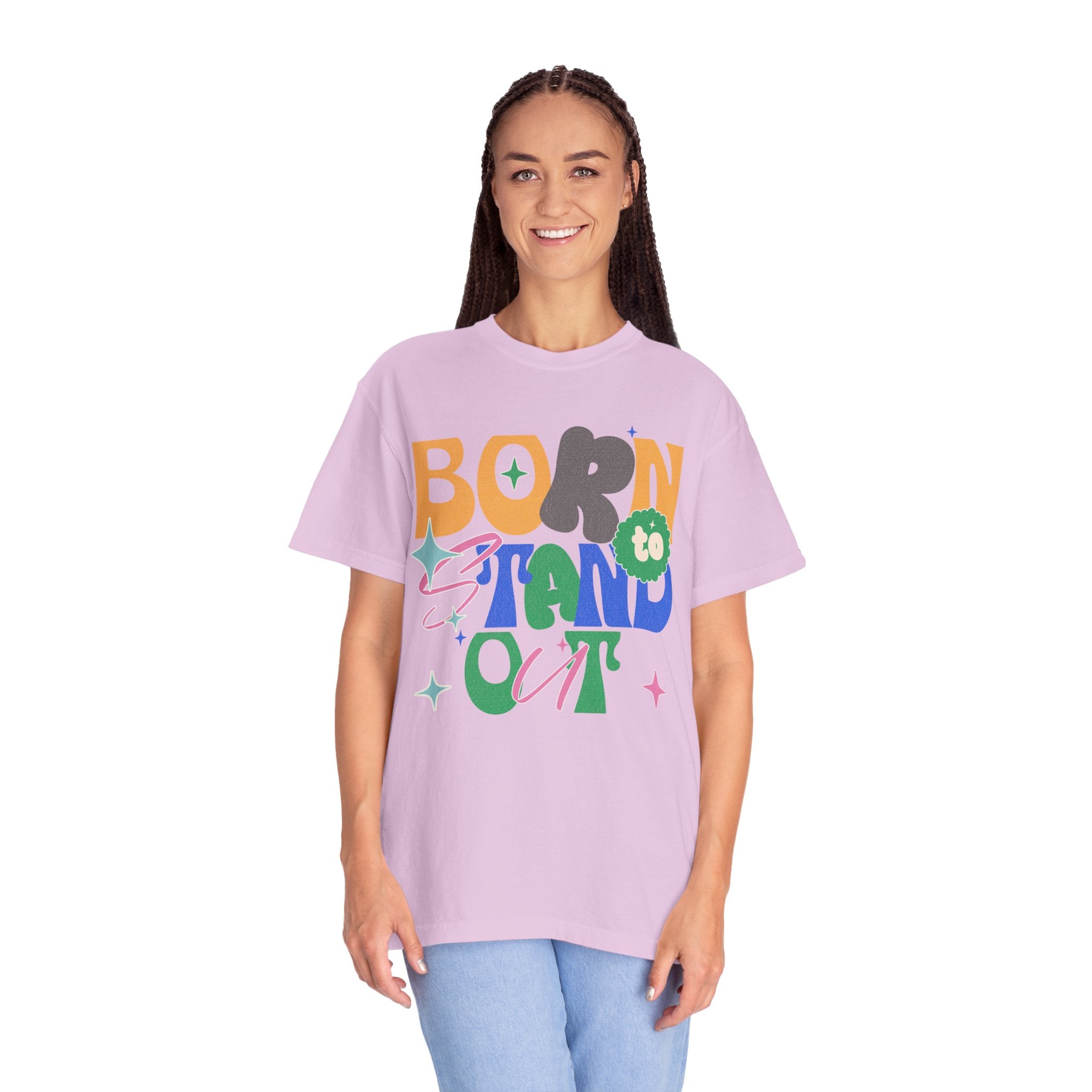 Born to Stand Out Textured T-Shirt