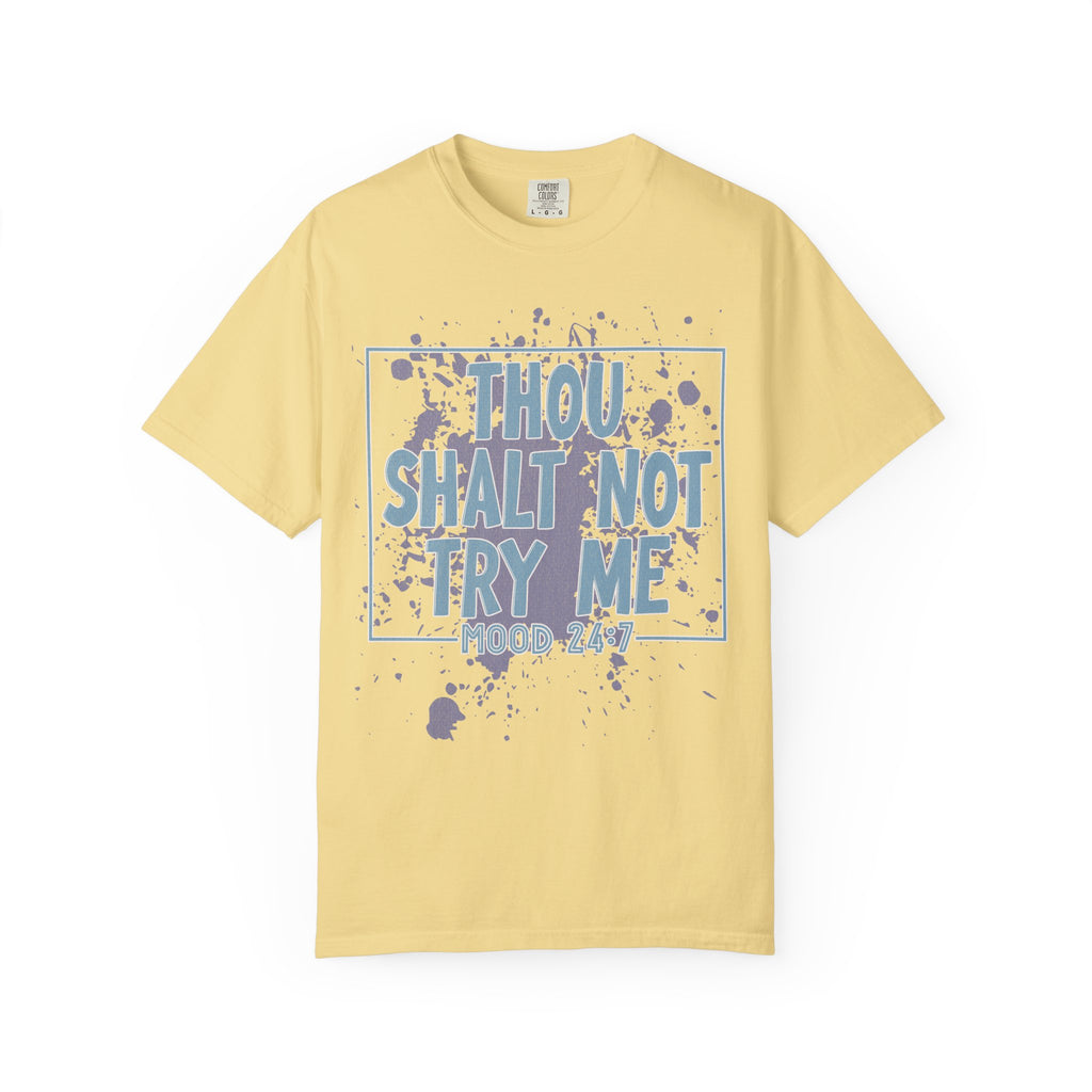 Textured Retro Funny Antisocial Sarcastic Tee