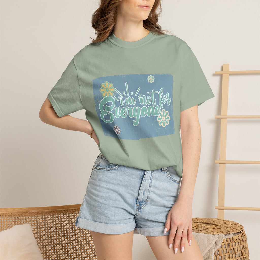 Textured Retro I'm Not For Everyone Tee