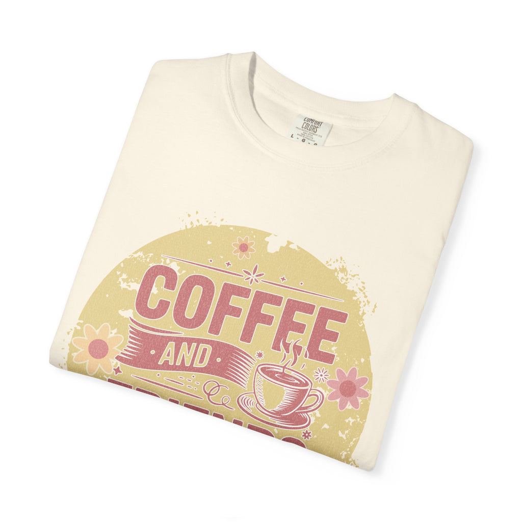 Coffee and Friends Textured T-Shirt — 'Makes the Perfect Blend' Casual Tee