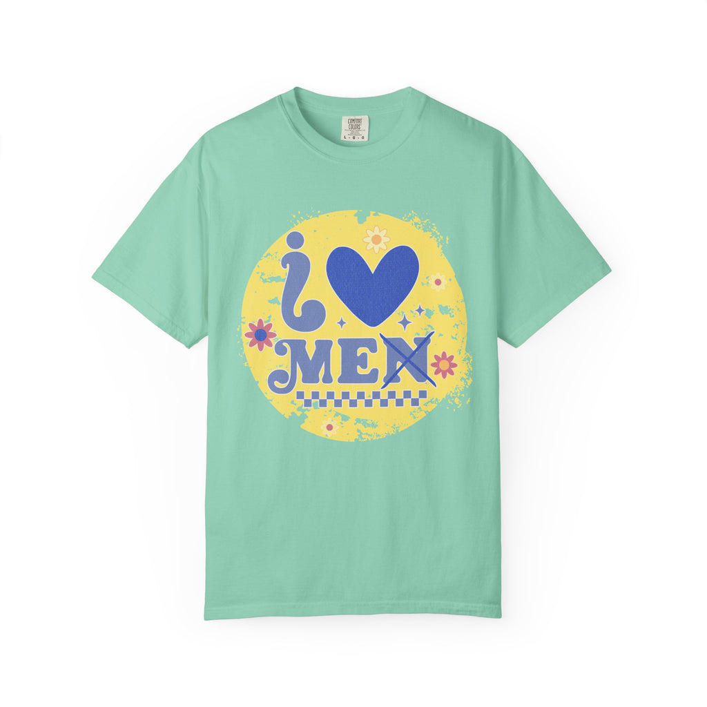 Funny Retro Self Love Textured Tee