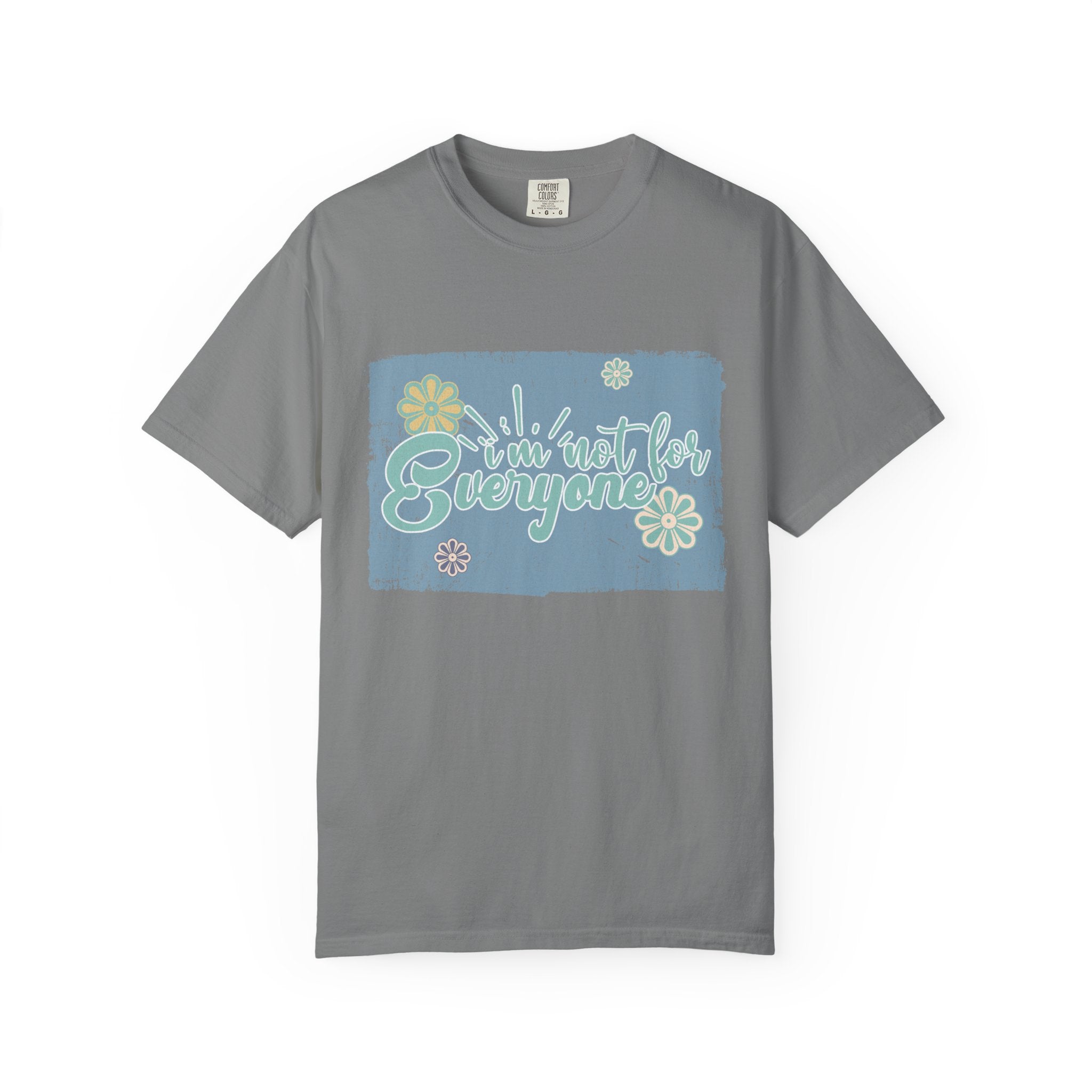 Textured Retro I'm Not For Everyone Tee