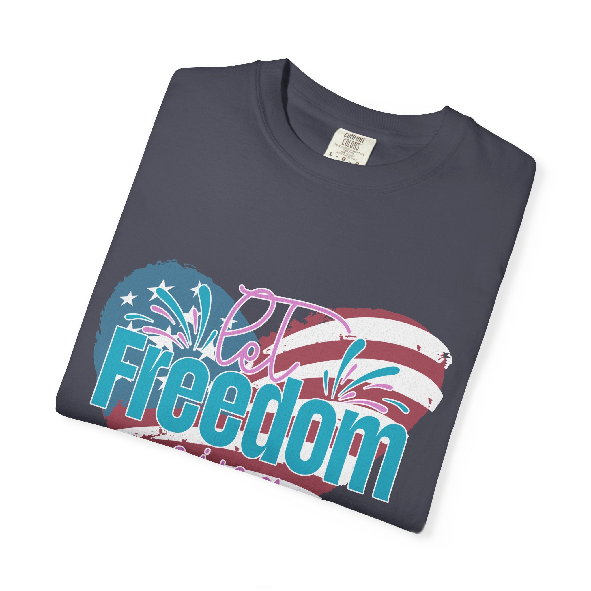 Let Freedom Ring Patriotic  Textured Shirt