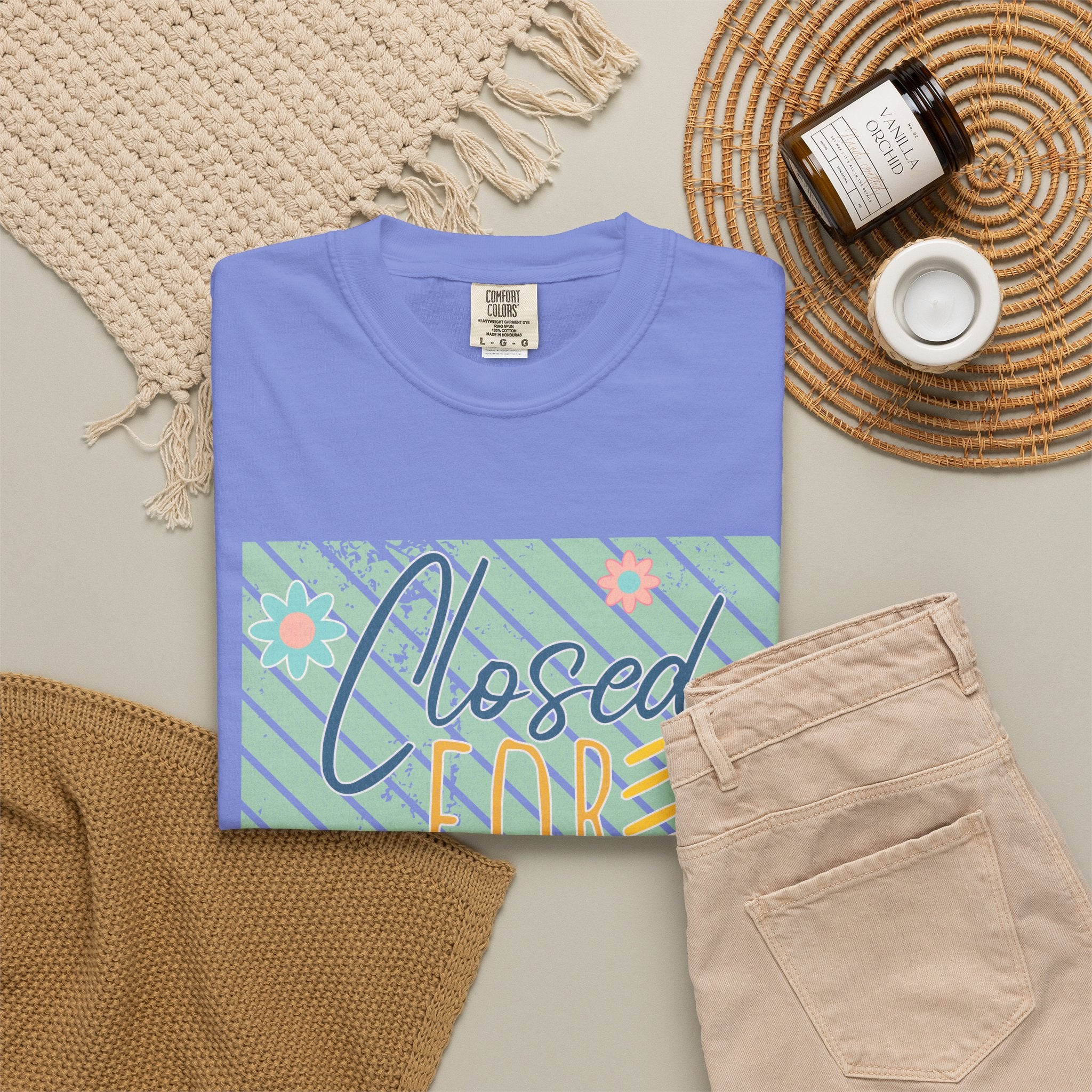 Closed For Social Media Detox Textured Tee