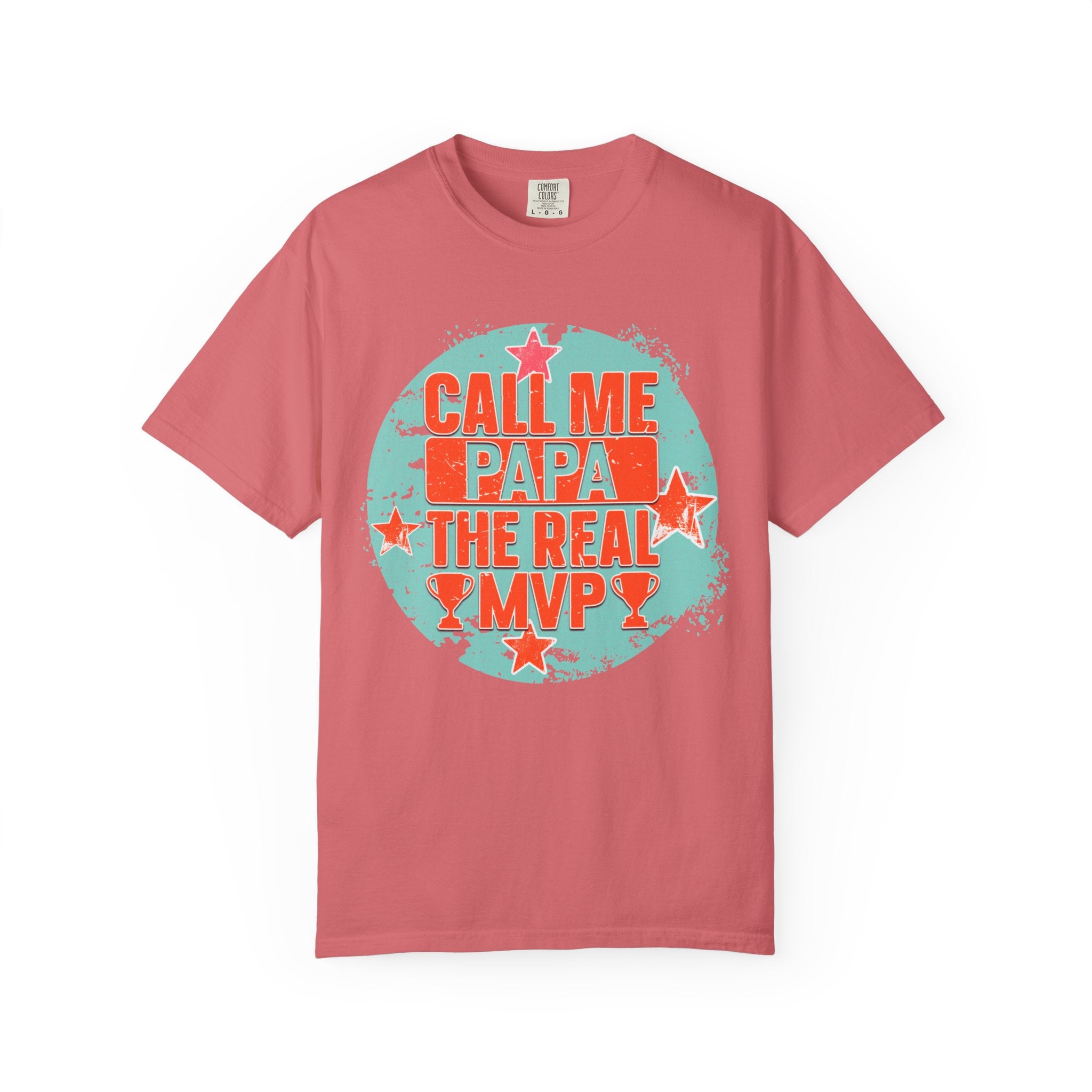 Call Me Papa The Real MVP T-Shirt — Father’s Day Dad Gift