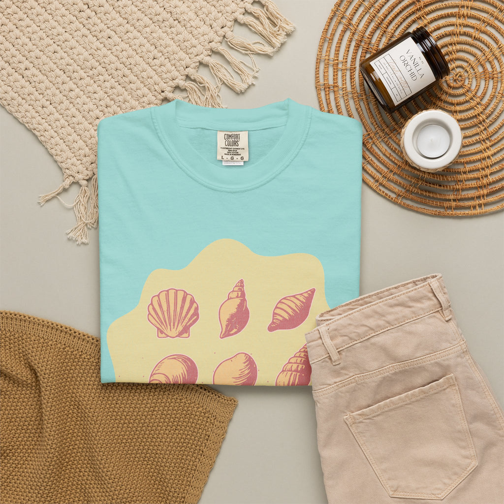 Seashells and Sunlight Textured T-Shirt