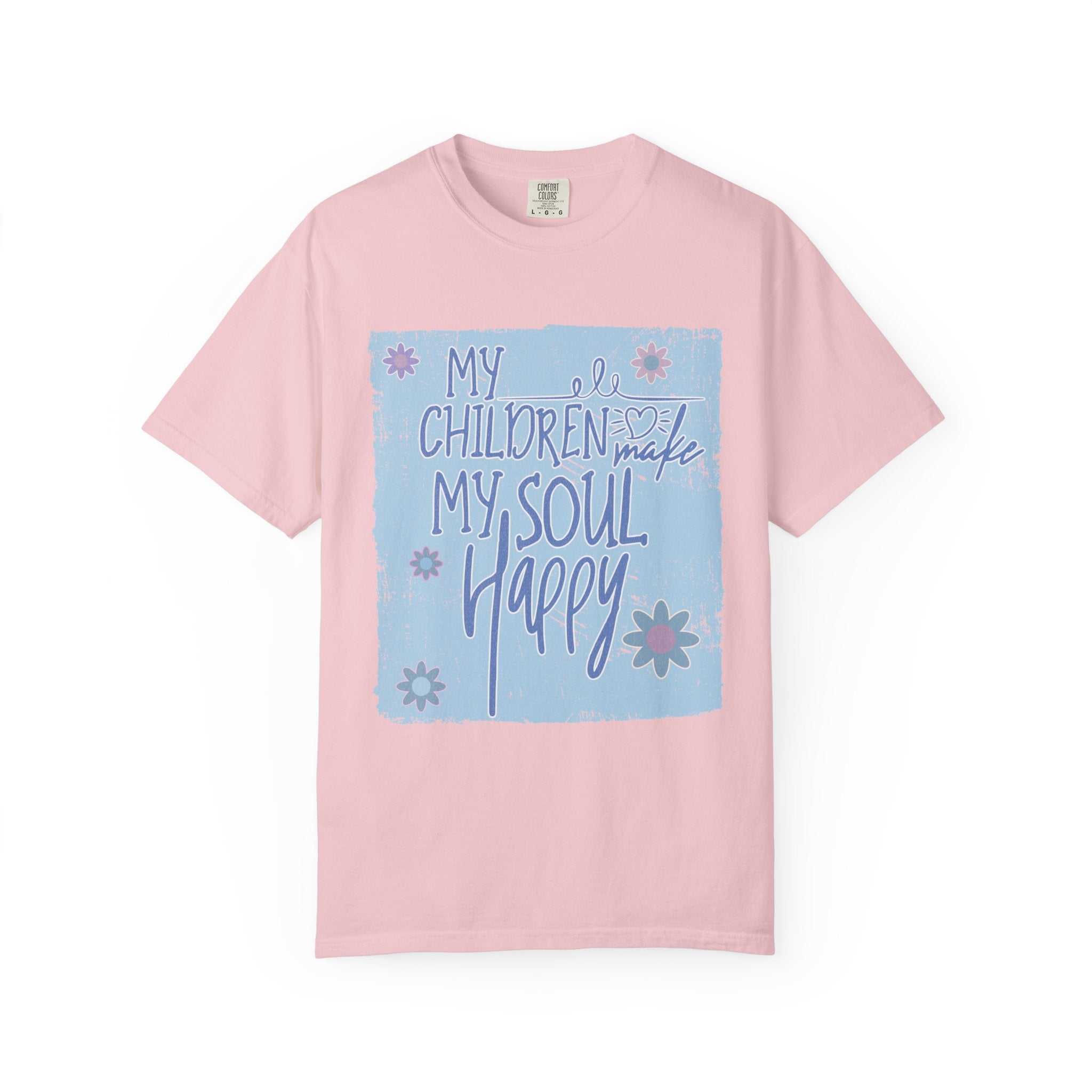 My Children Make My Soul Happy Textured T-Shirt