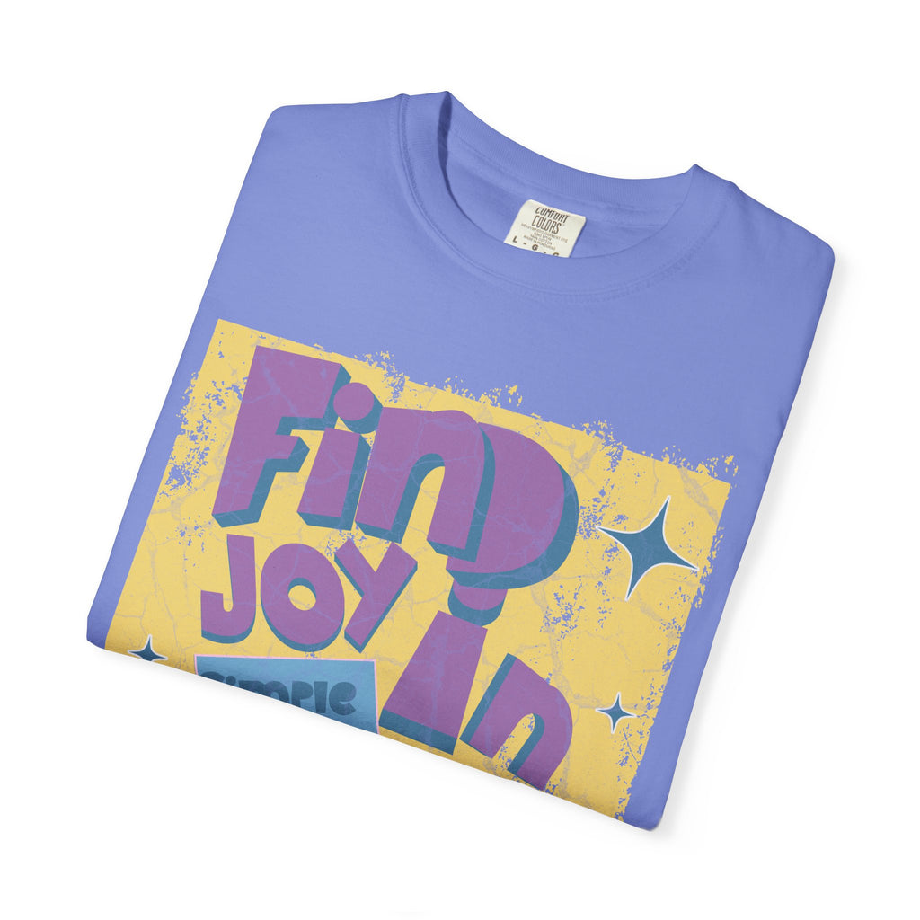 Find Joy In Small Things Textured T-Shirt