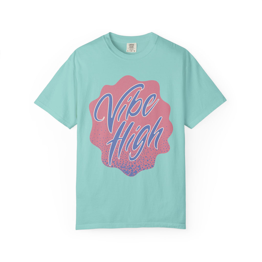 Vibe High Graphic Textured T‑Shirt