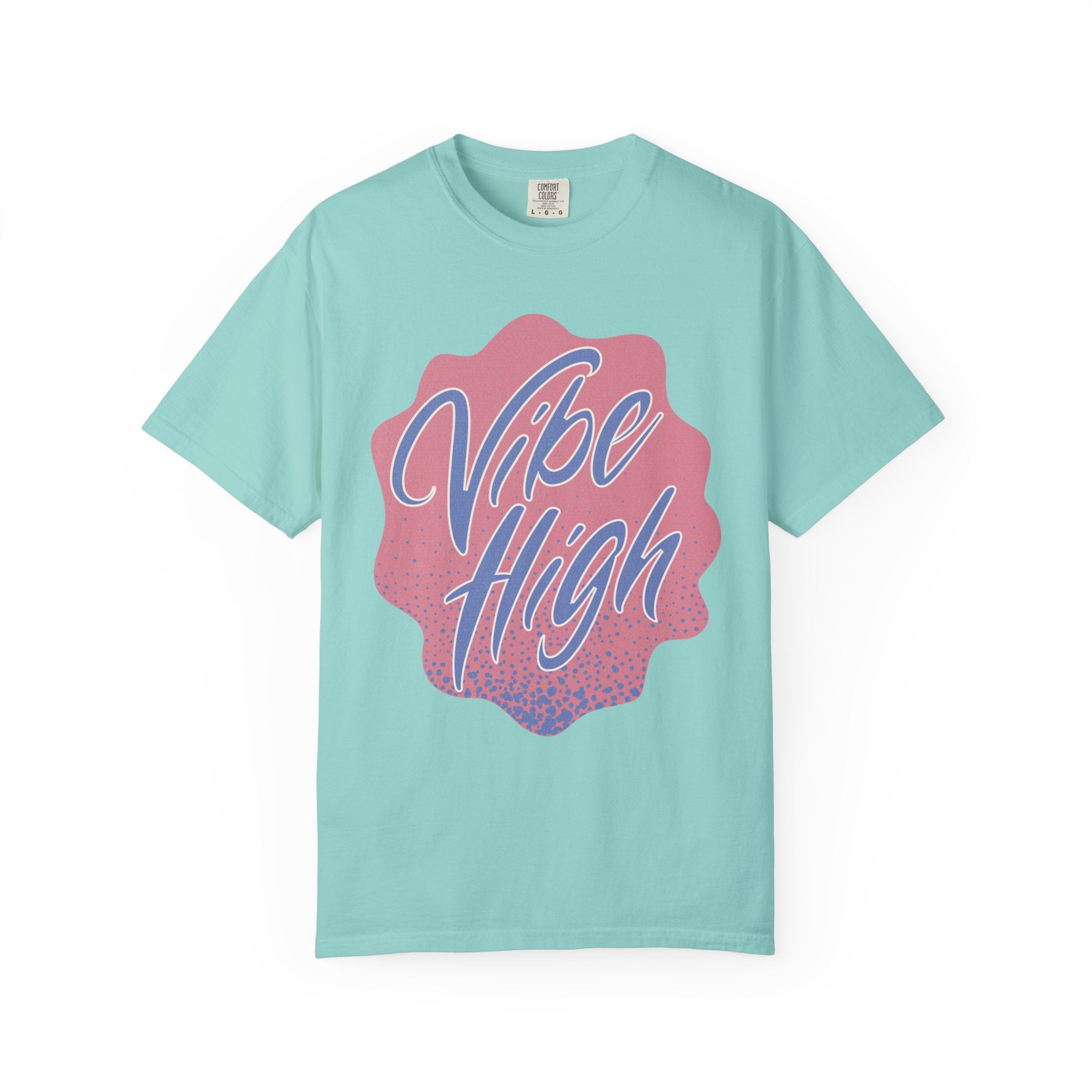 Vibe High Graphic Textured T‑Shirt