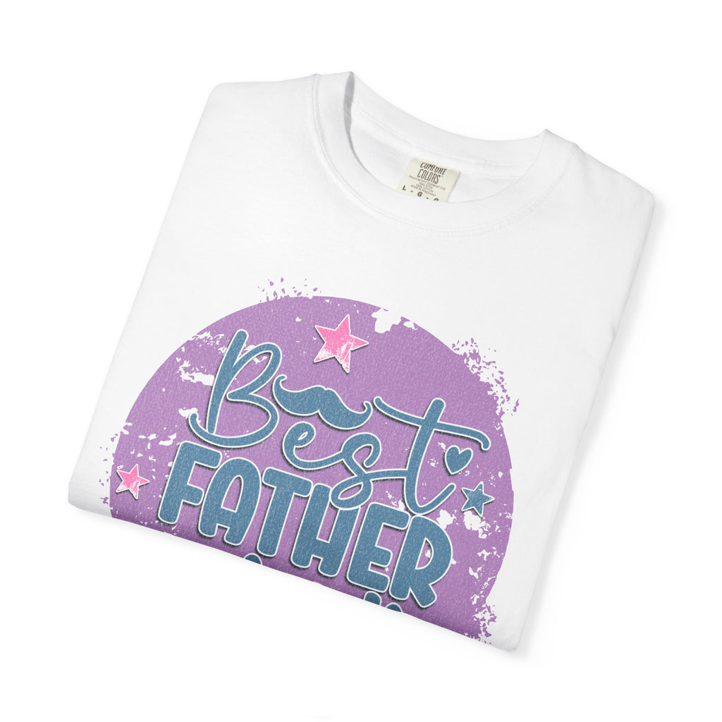 Best Father Ever Textured T-Shirt — Father’s Day Gift Tee