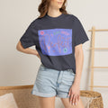I Am Not Perfect Floral Textured T-Shirt