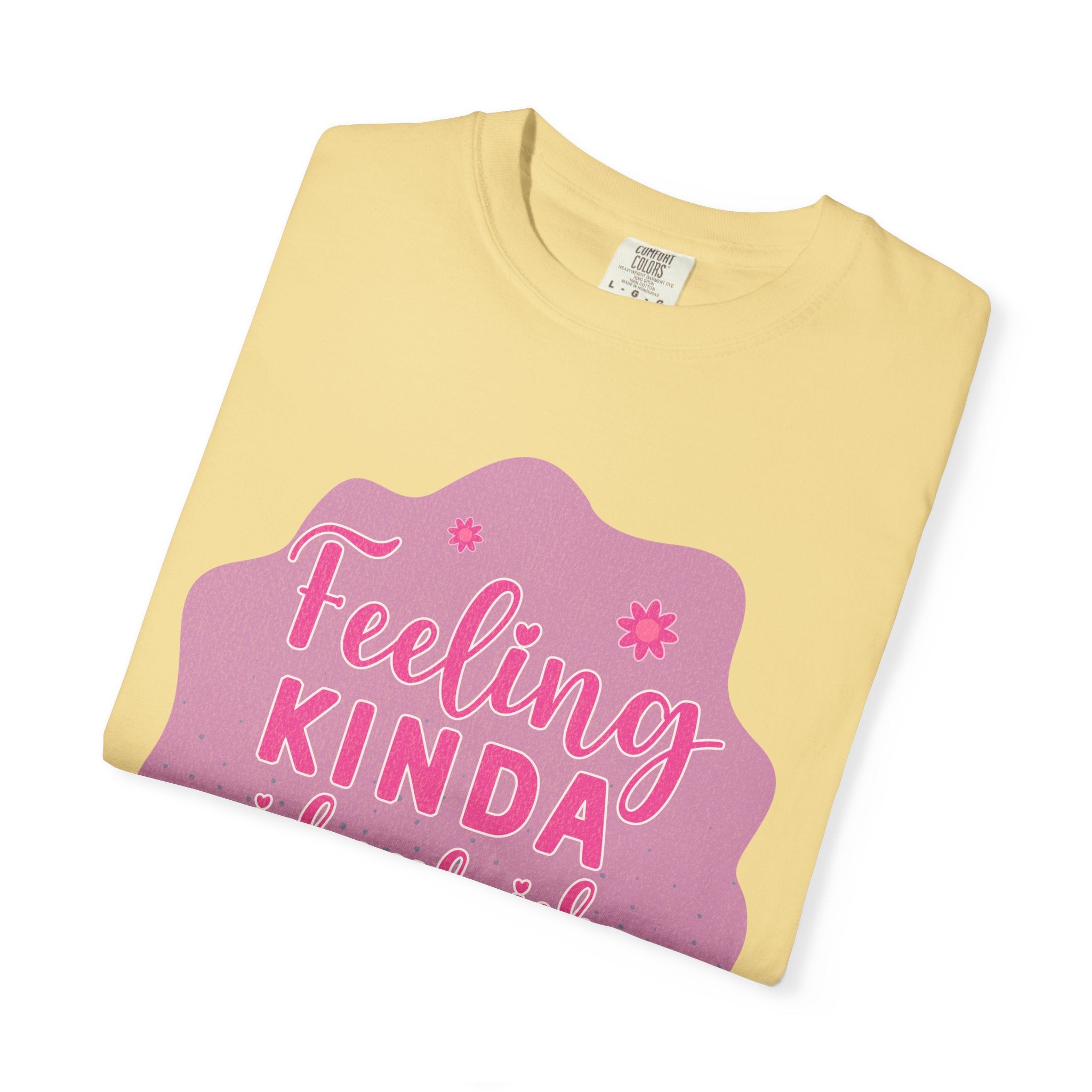 Feeling Kinda IDGAF Textured Retro Tee