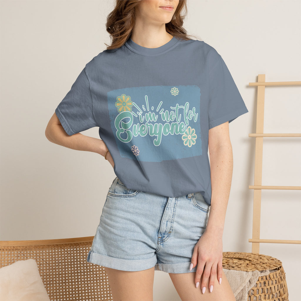Textured Retro I'm Not For Everyone Tee