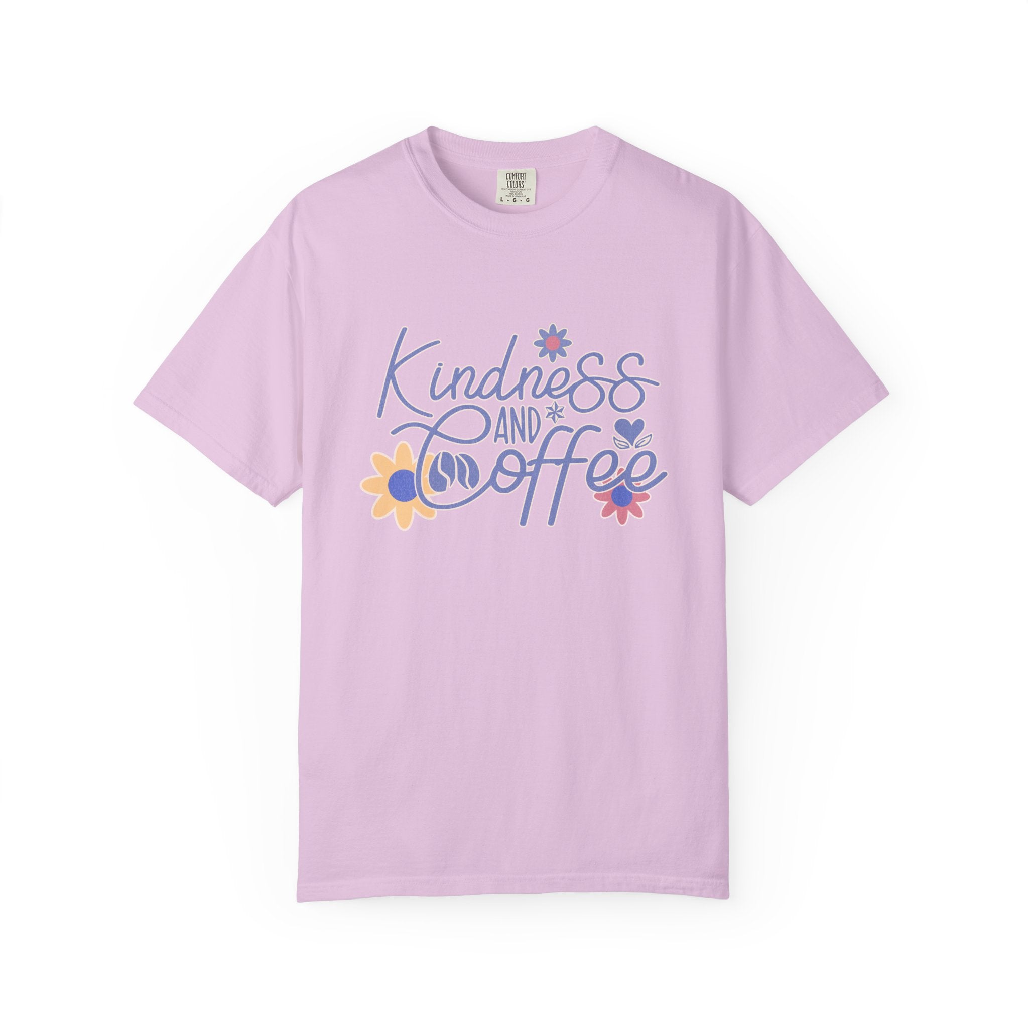 Textured Kindness and Coffee T-Shirt