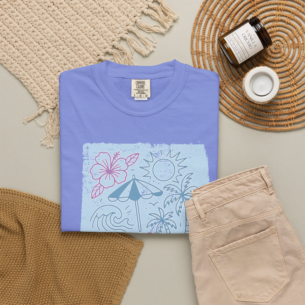 Meet Me at the Beach Textured T-Shirt