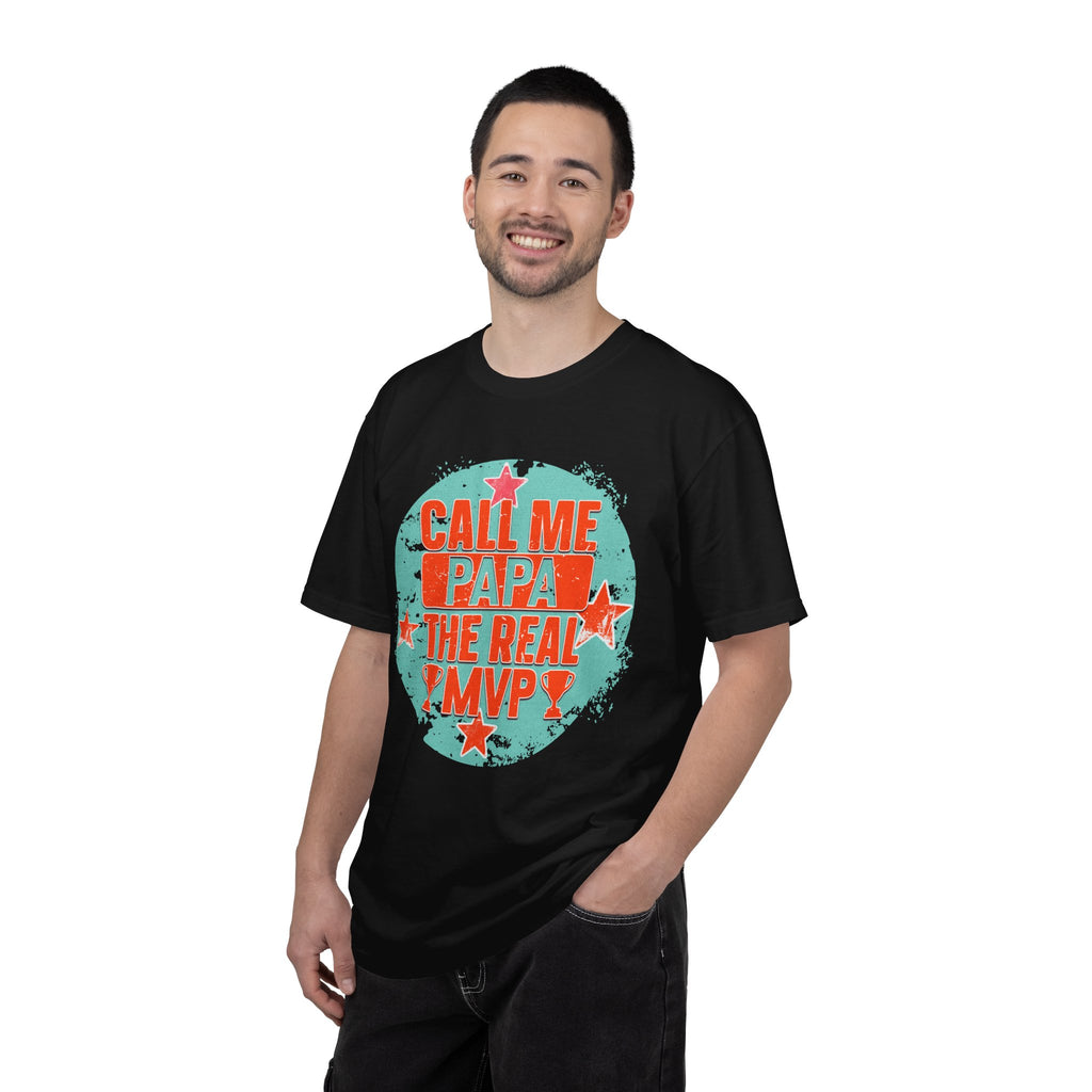 Call Me Papa The Real MVP T-Shirt — Father’s Day Dad Gift
