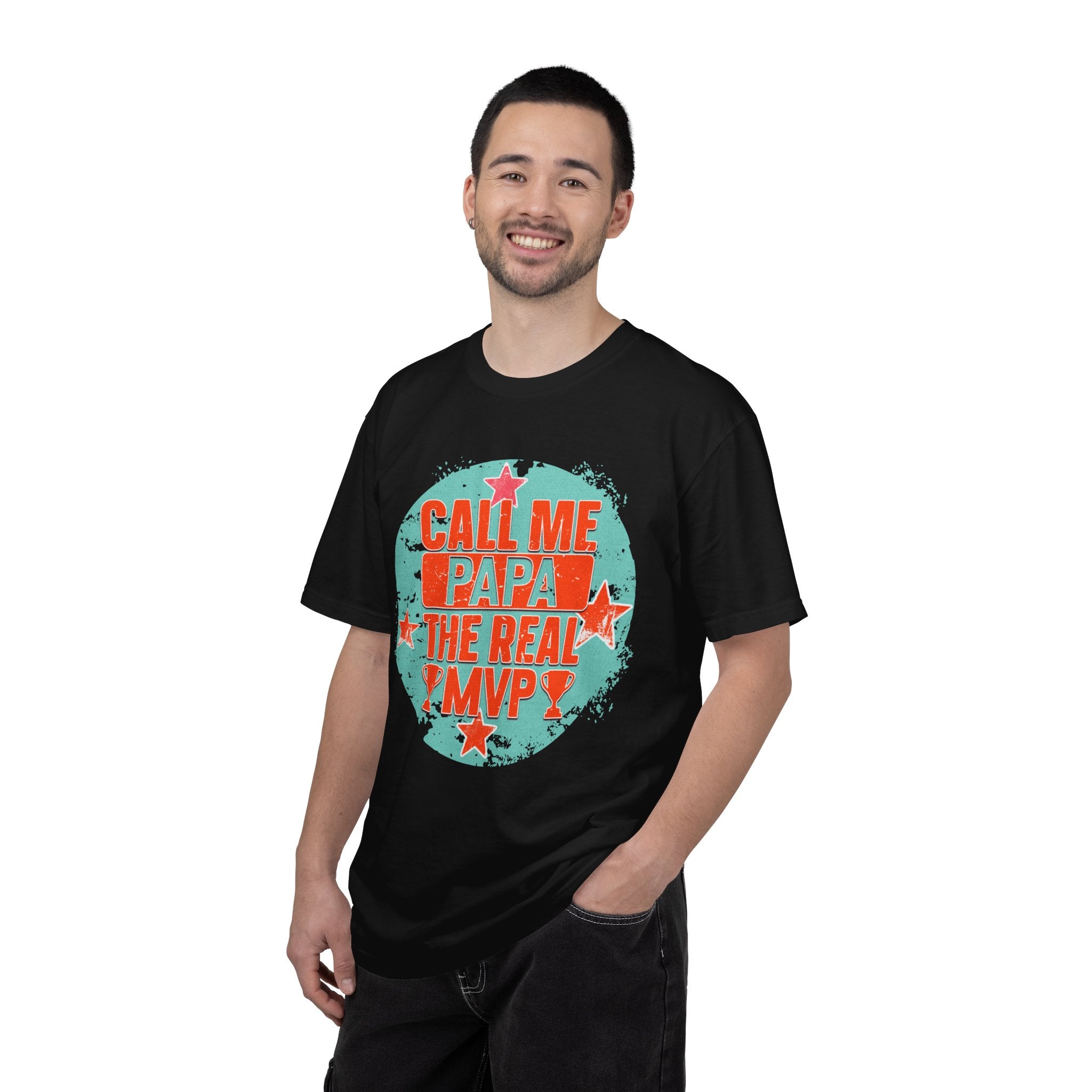 Call Me Papa The Real MVP T-Shirt — Father’s Day Dad Gift