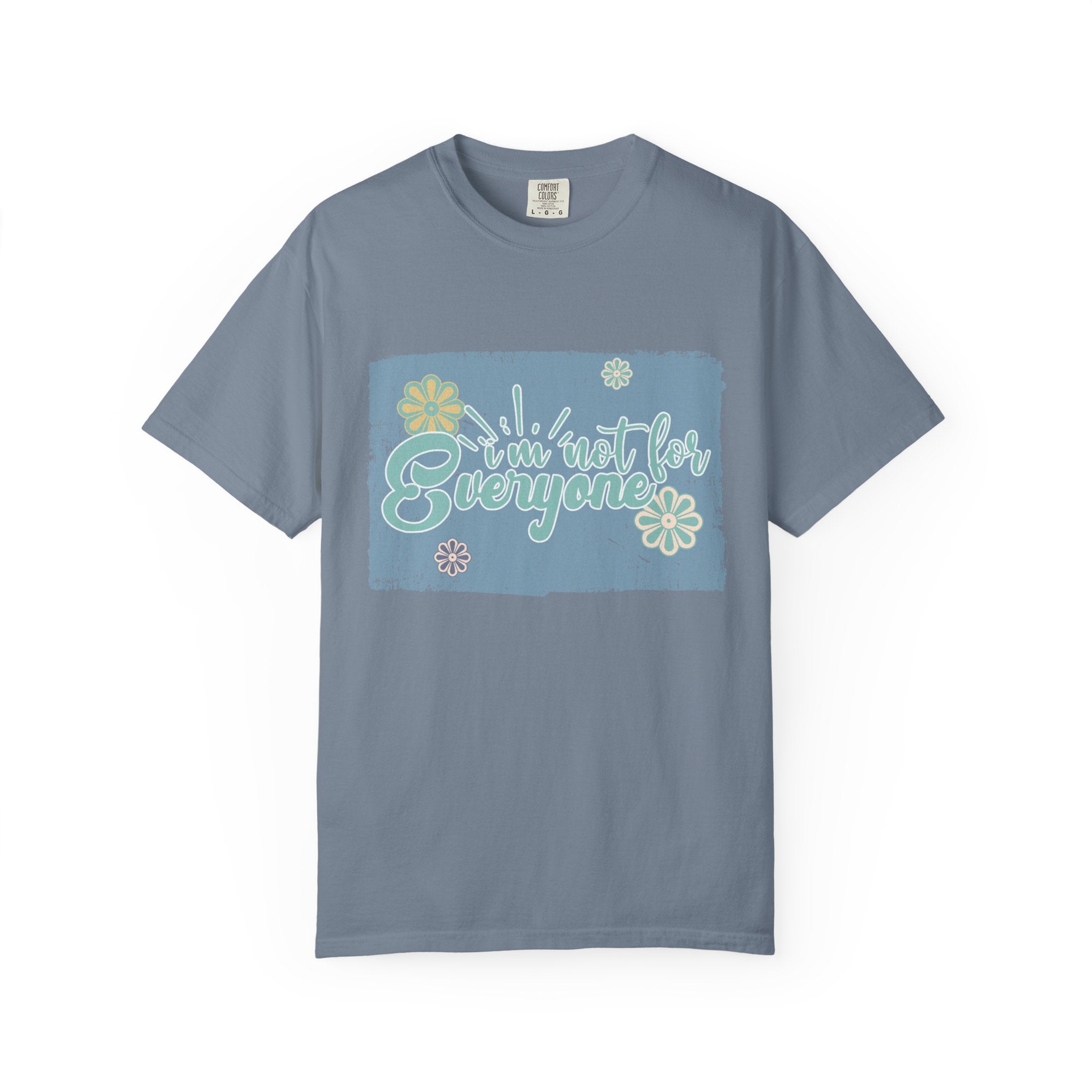 Textured Retro I'm Not For Everyone Tee