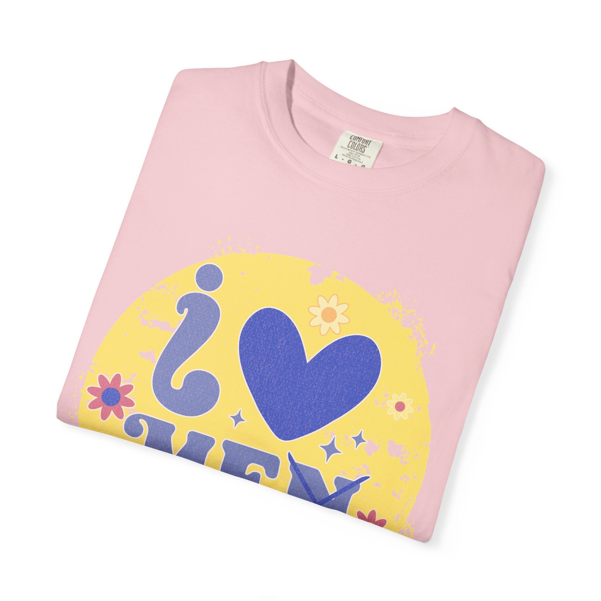 Funny Retro Self Love Textured Tee