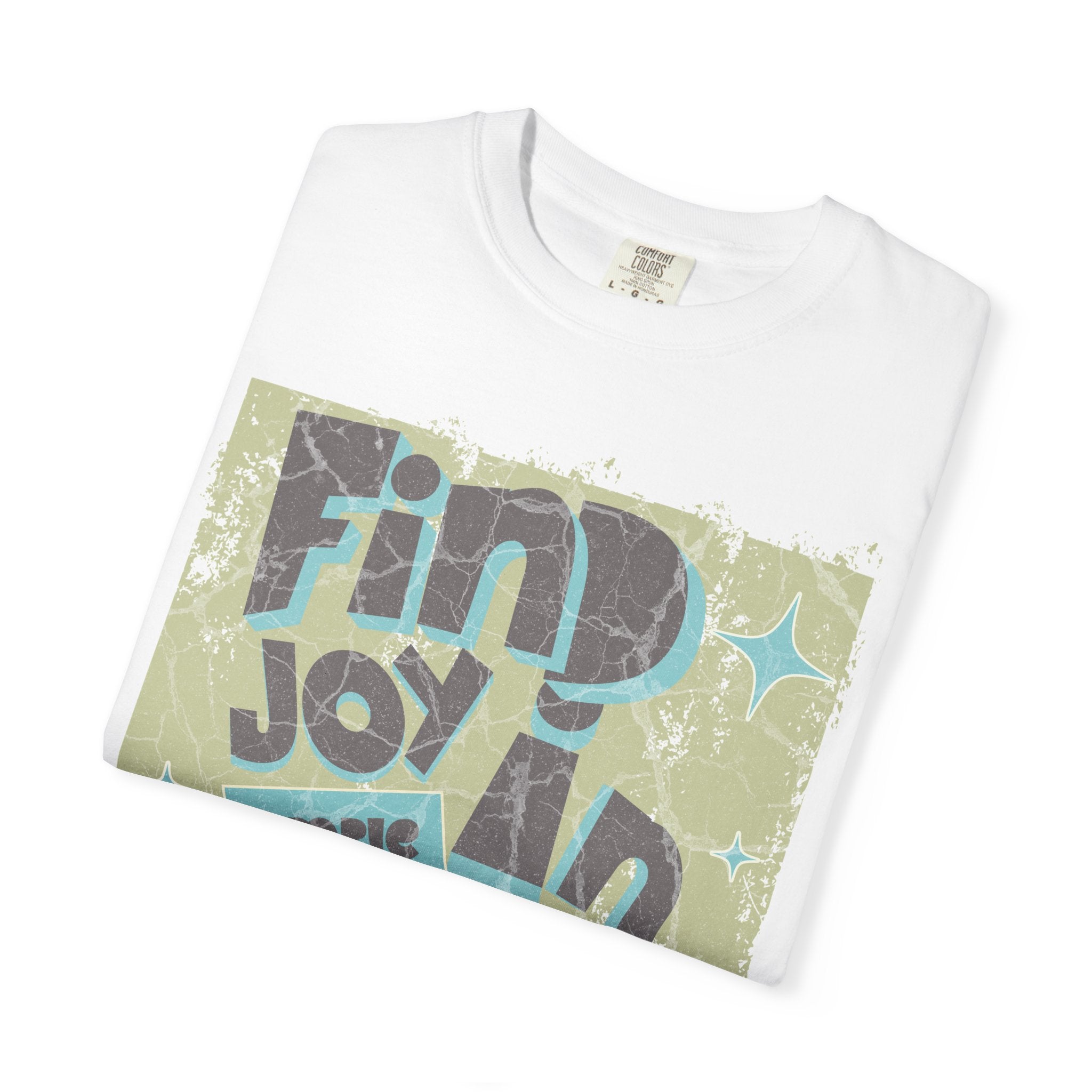 Find Joy In Simple Things Textured T-Shirt