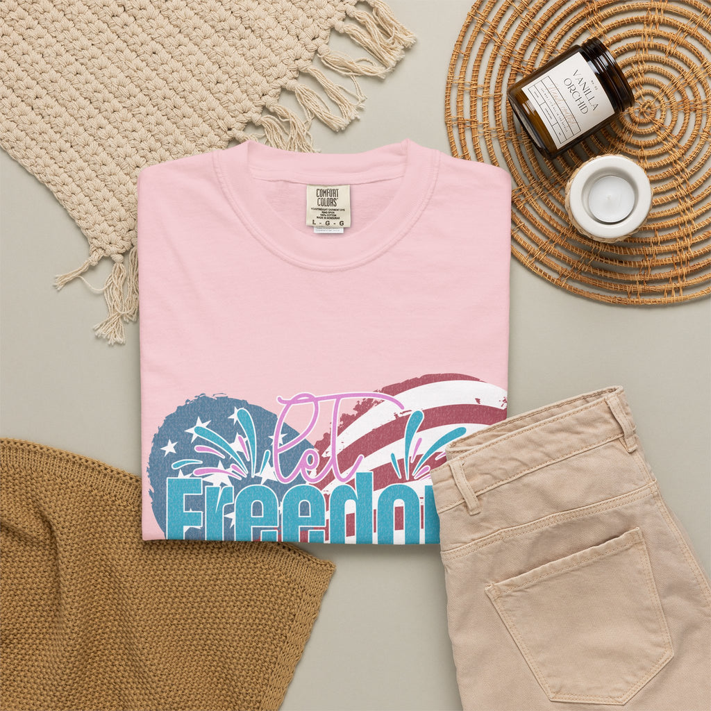 Let Freedom Ring Patriotic  Textured Shirt