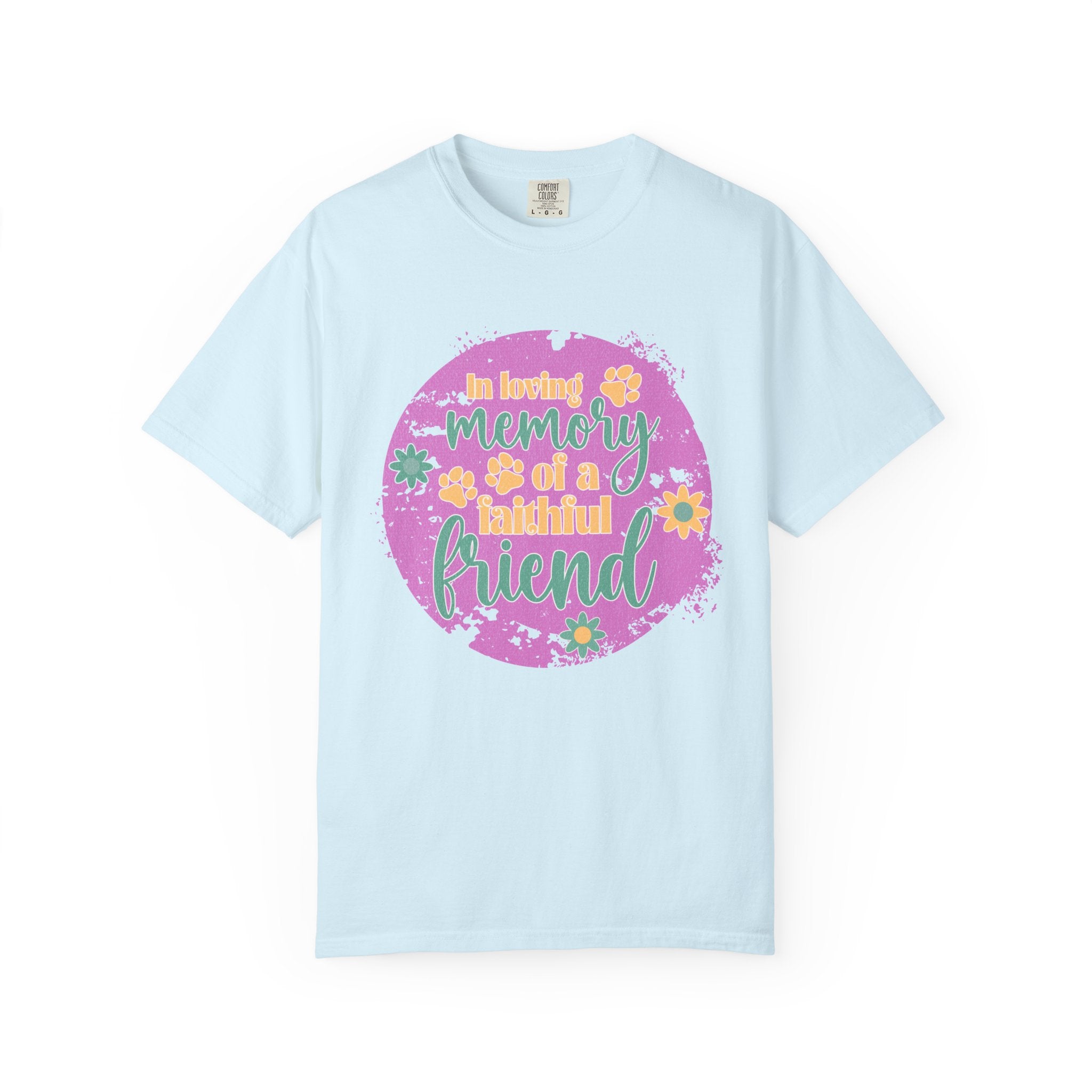 Textured Retro Faithful Friend Memorial Tee