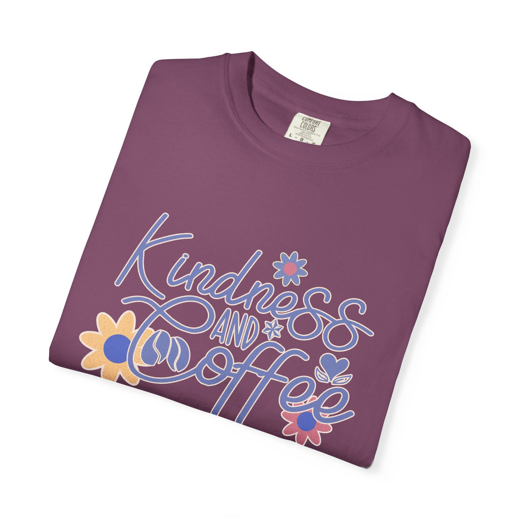 Textured Kindness and Coffee T-Shirt