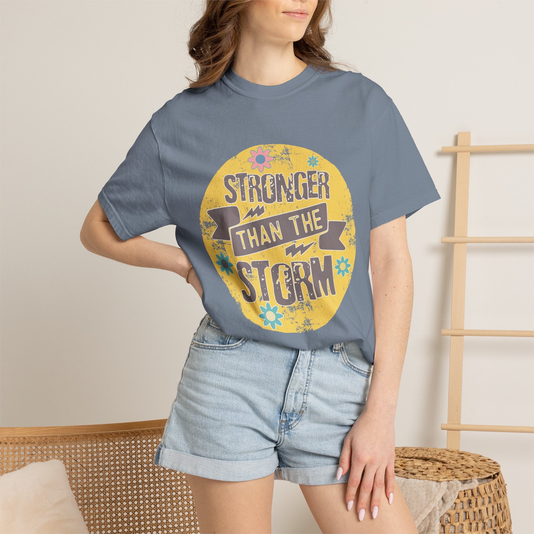 Textured Stronger Than The Storm T-Shirt