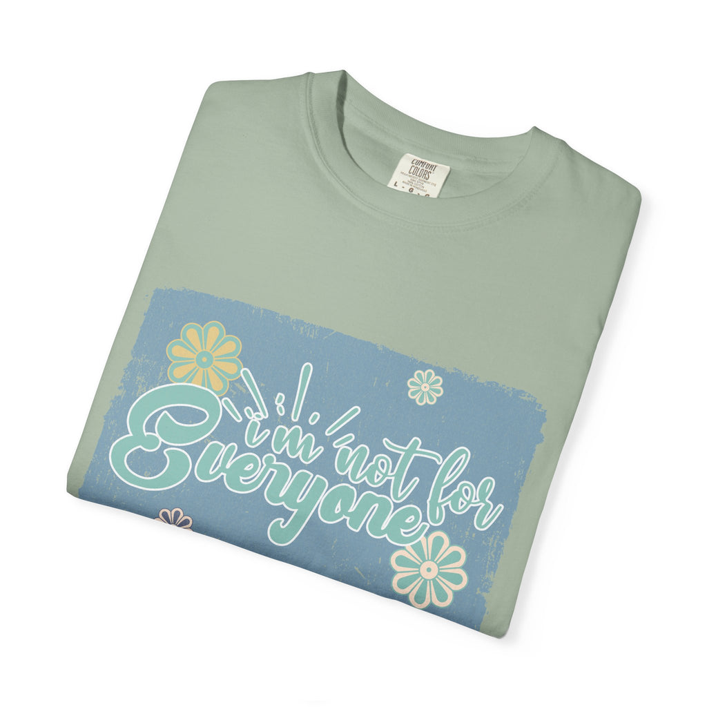 Textured Retro I'm Not For Everyone Tee