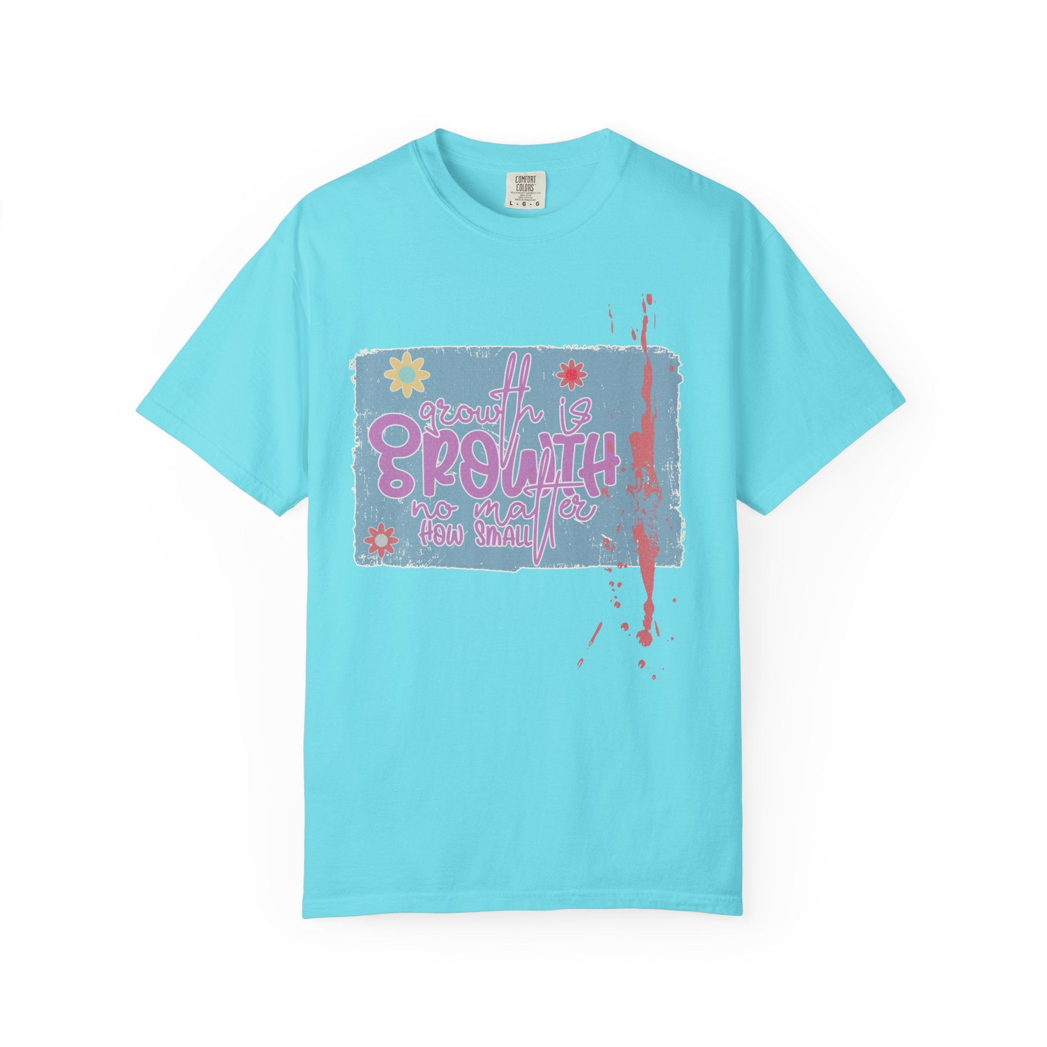 Textured Retro Growth Is Growth Tee