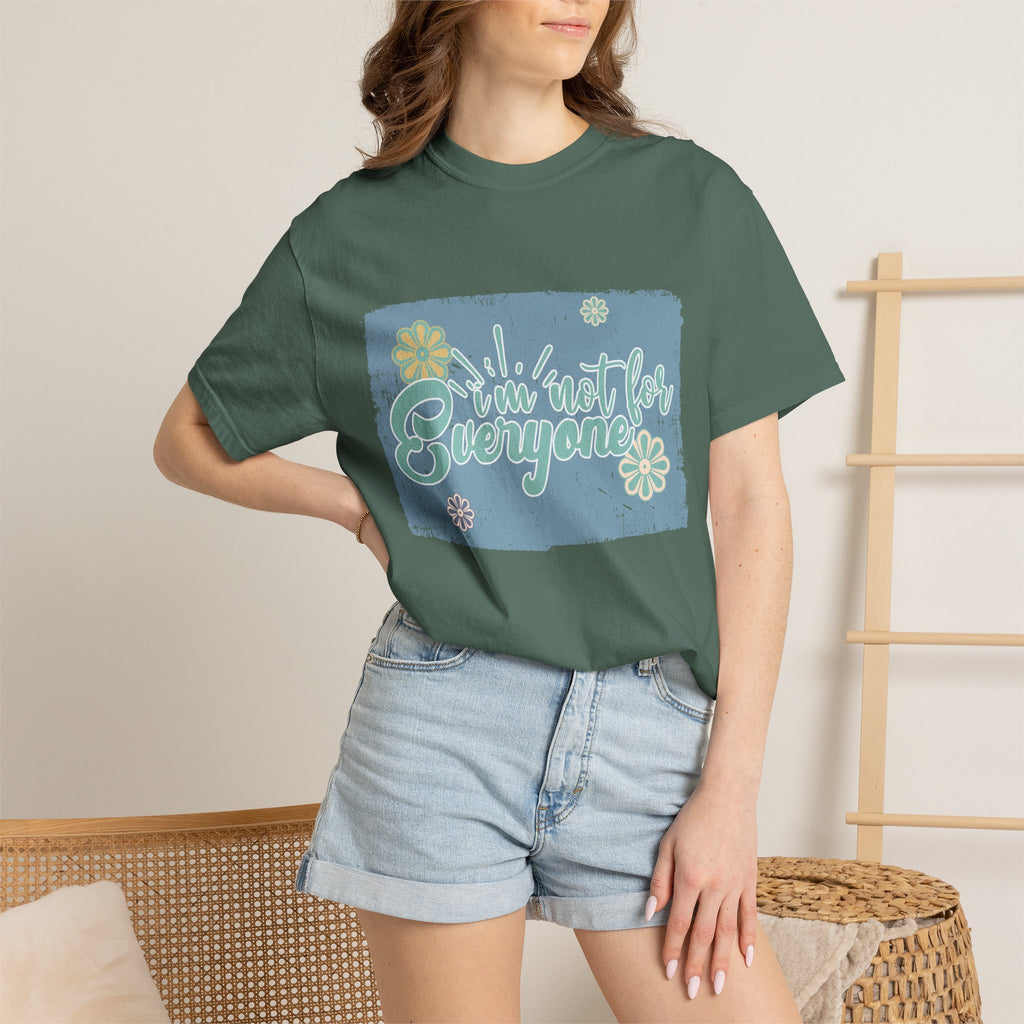 Textured Retro I'm Not For Everyone Tee