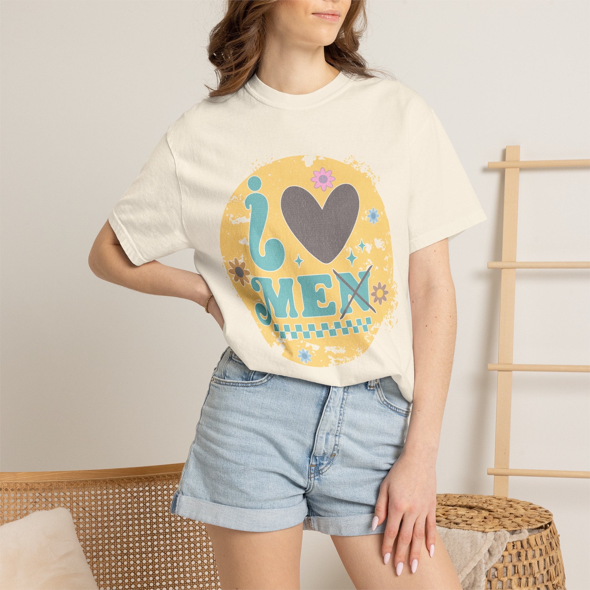 Funny Retro Self Love Retro Textured Tee