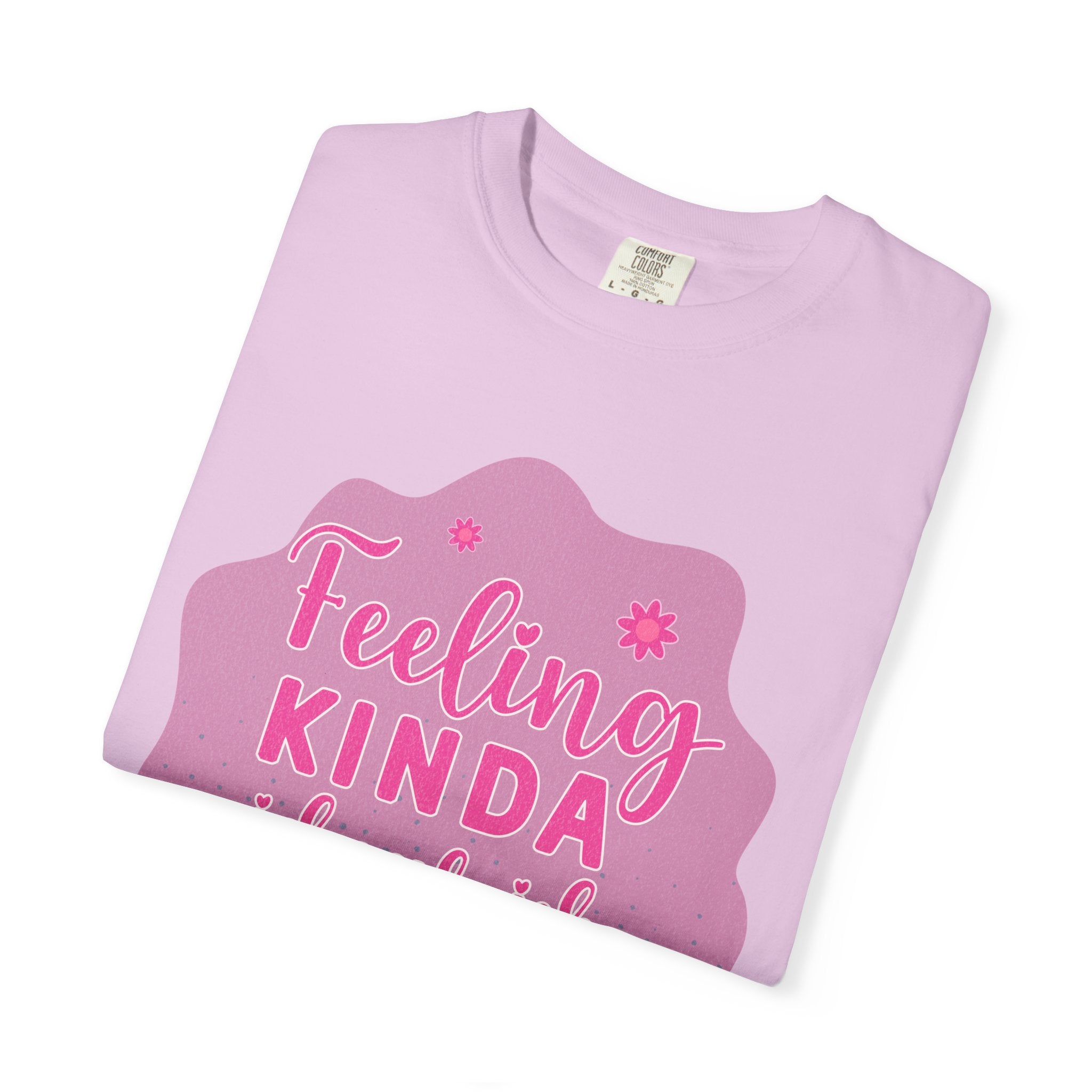 Feeling Kinda IDGAF Textured Retro Tee