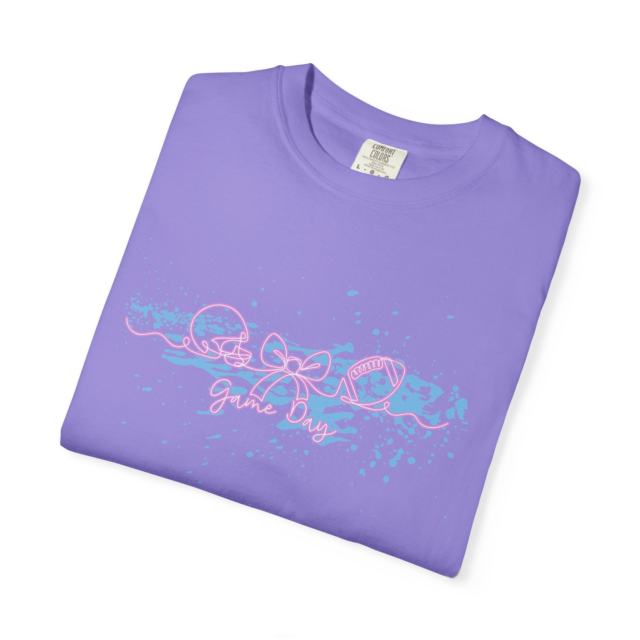 Coquette Aesthetic Football Game Day Textured Tee