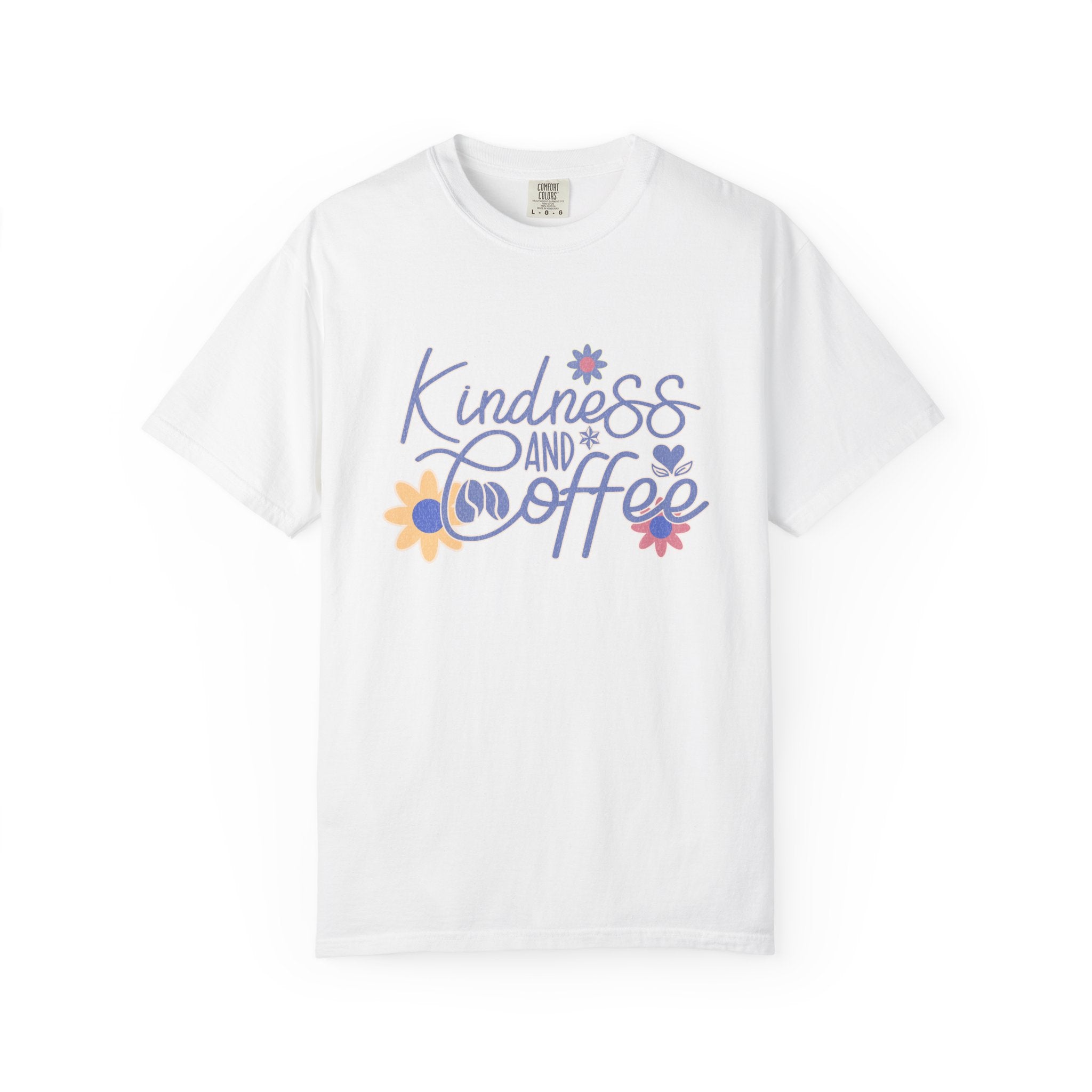 Textured Kindness and Coffee T-Shirt