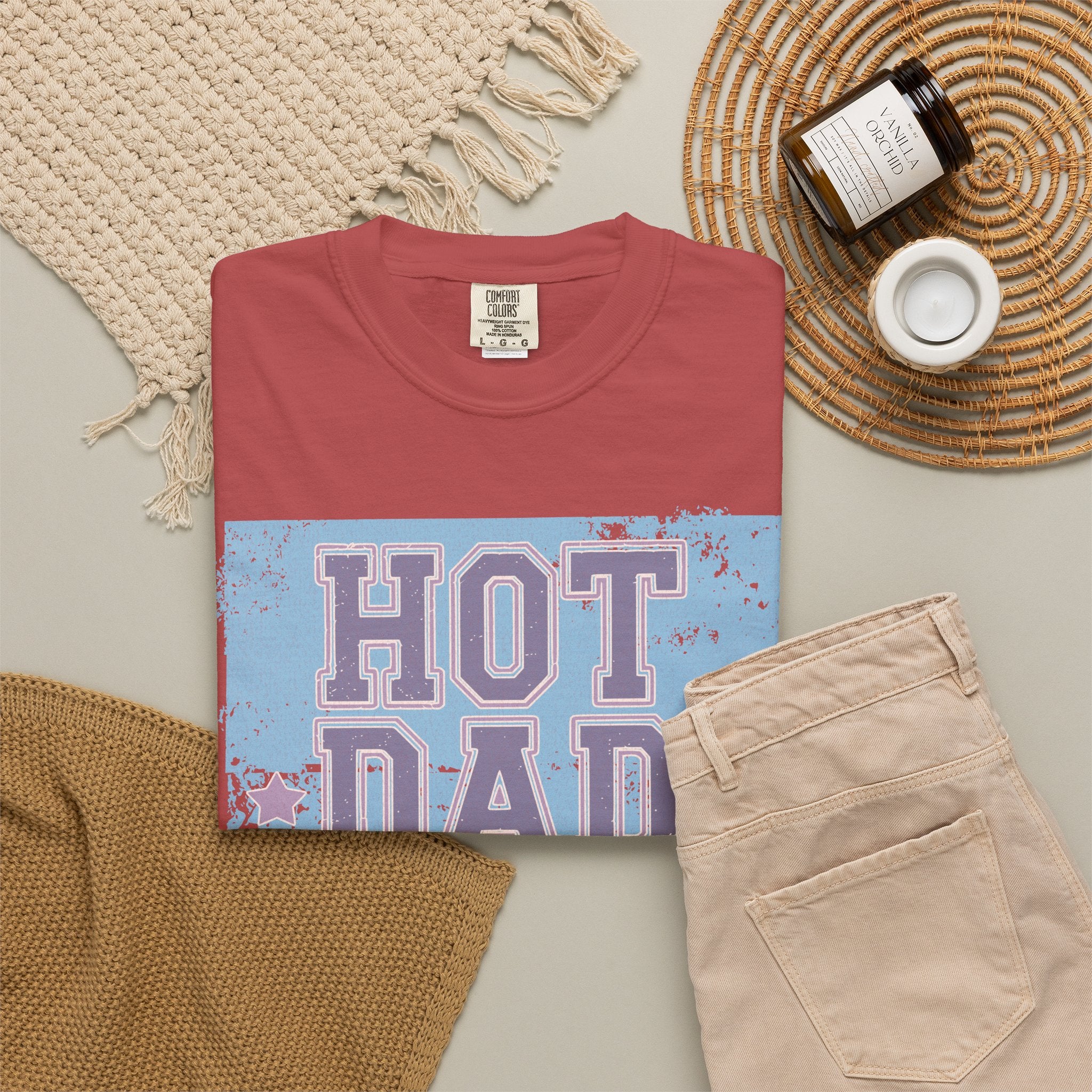 Hot Dad Club Textured T-Shirt