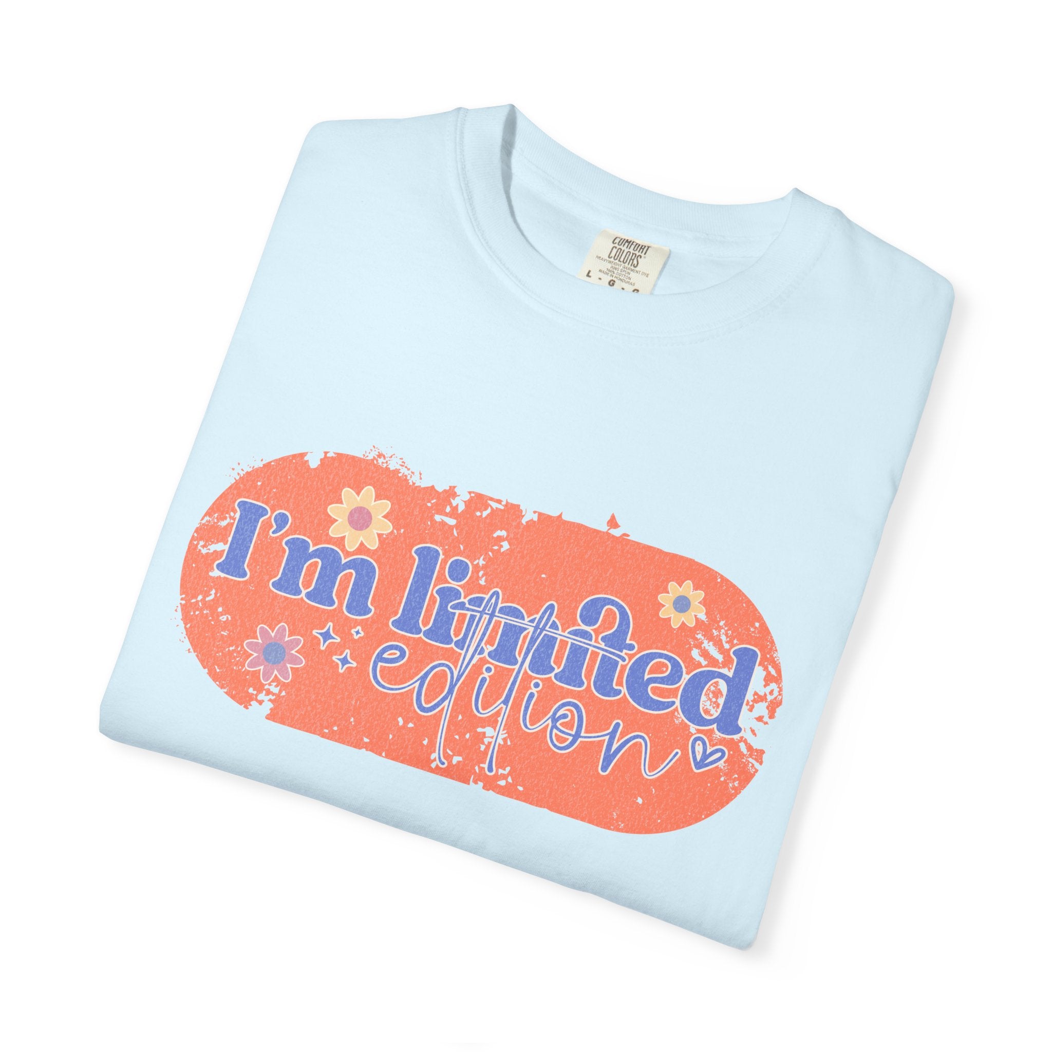 Textured I'm Limited Edition T-Shirt — Retro Floral Graphic Tee