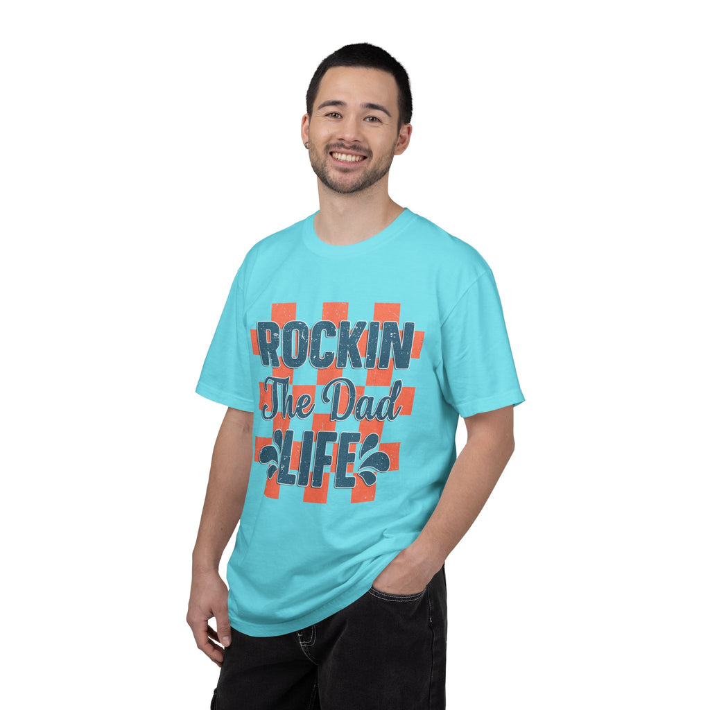 Textured Rockin' The Dad Life T-Shirt
